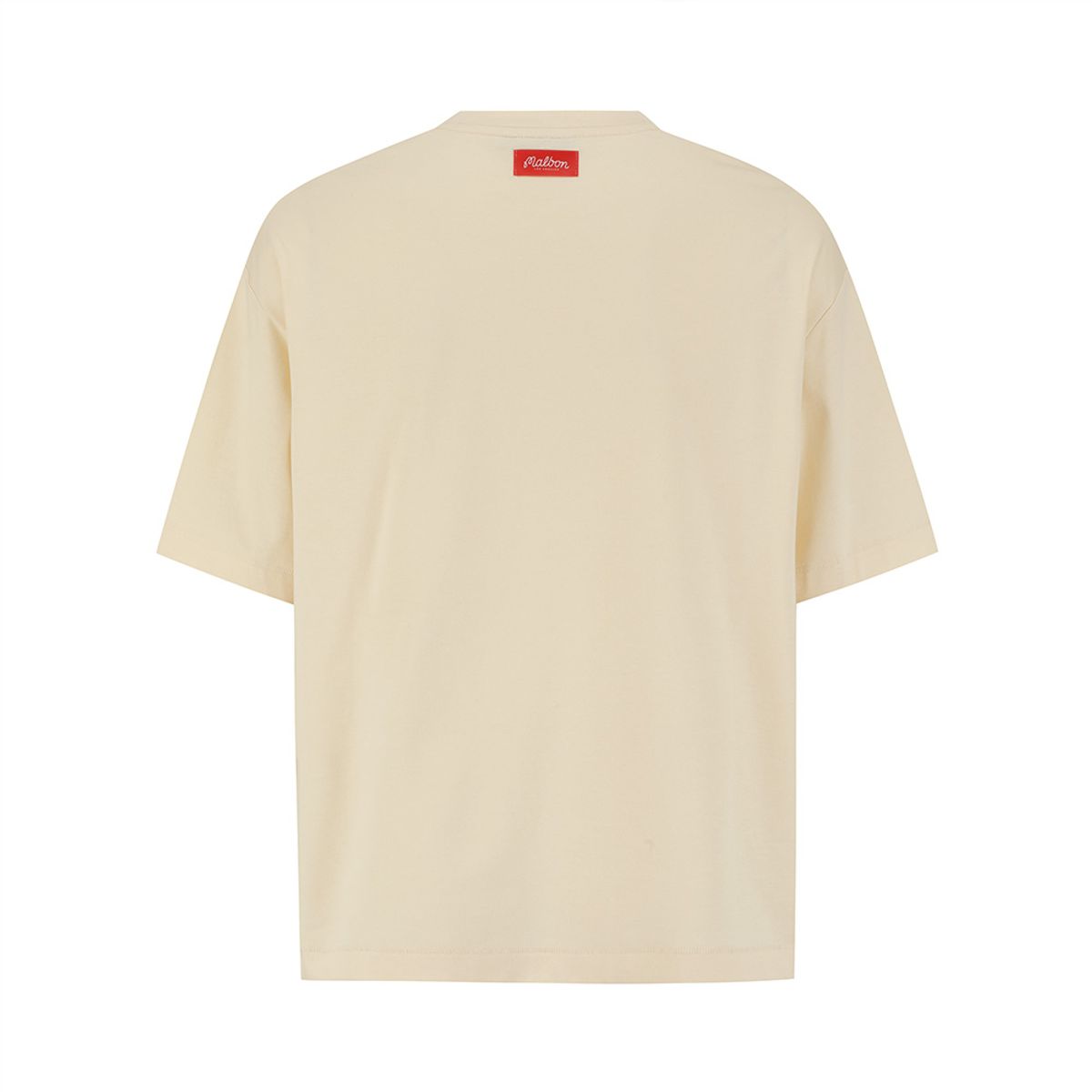 말본 골프(MALBON GOLF) 오버핏 말본레터링 라운드 CREAM
