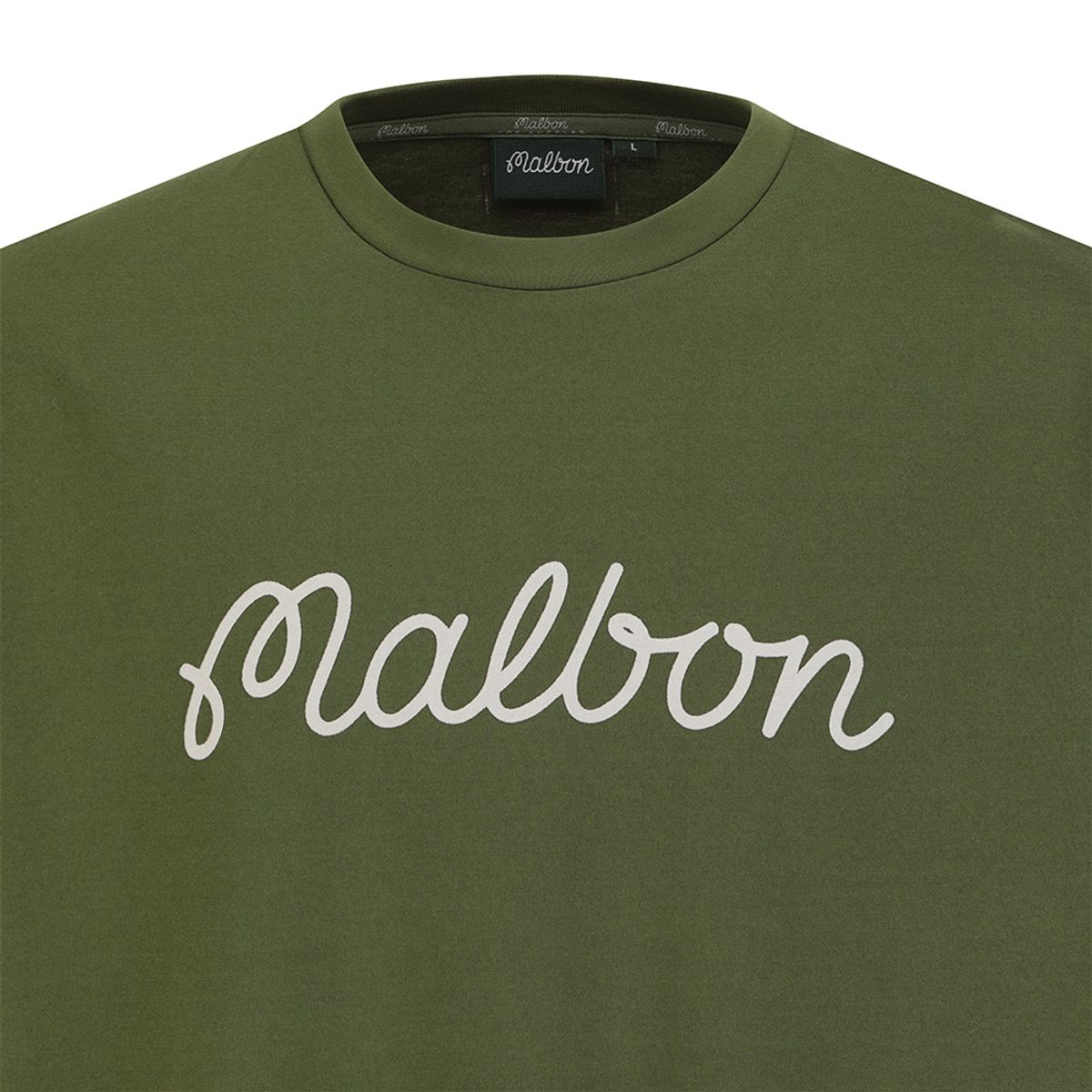 말본 골프(MALBON GOLF) 오버핏 말본레터링 라운드 DARK GREEN