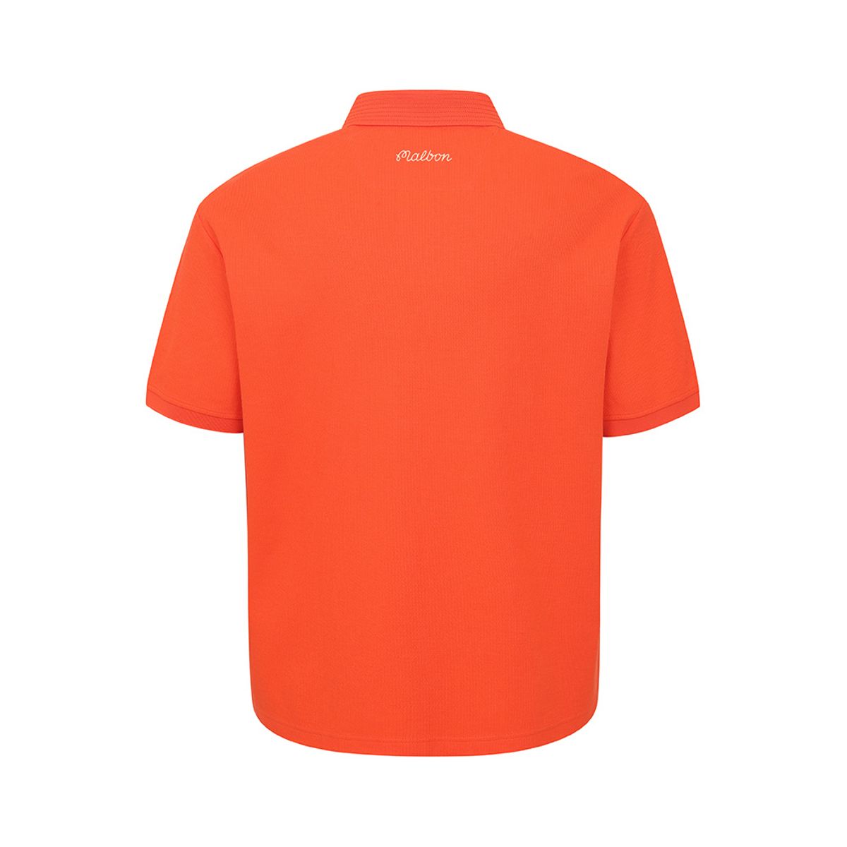 말본 골프(MALBON GOLF) M 프리미엄 코튼 데일리핏 폴로 티셔츠 RED (MAN)