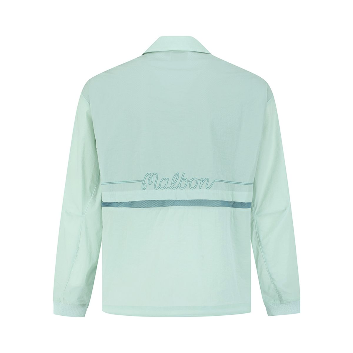 말본 골프(MALBON GOLF) 크링클 오픈카라 자켓 PASTEL BLUE (MAN)