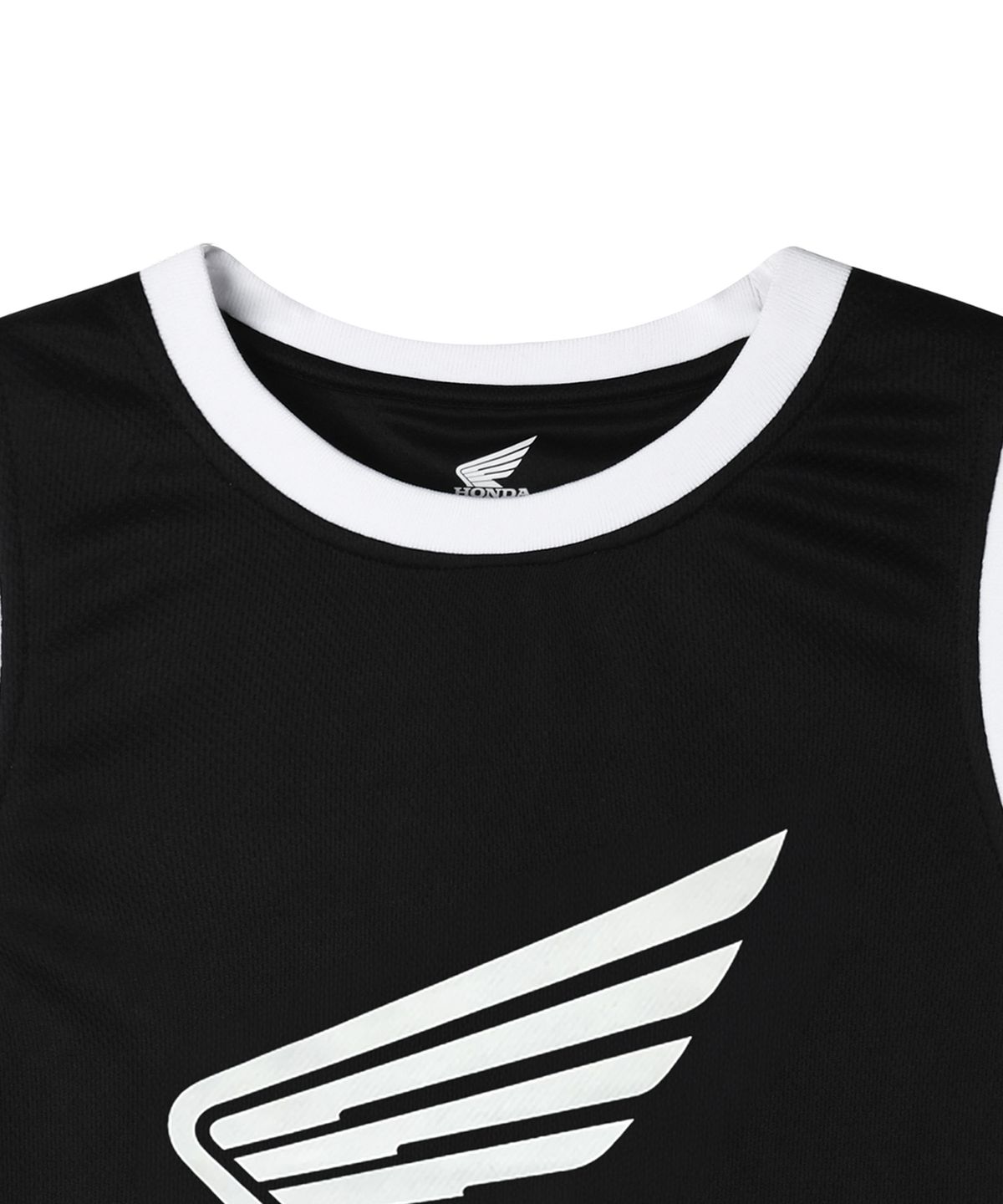 핍스 모터사이클(PHYPS MOTORCYCLE) Kids Honda Wing Logo Mesh Sleeveless Black