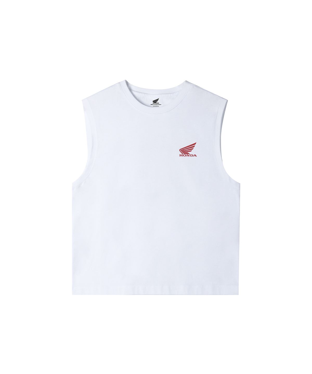 핍스 모터사이클(PHYPS MOTORCYCLE) Kids Honda Bear Super Cub Motorcycle Sleeveless White