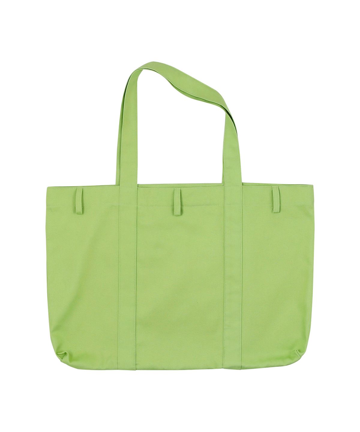 키지코(KIJIKO) Ke906. Angled Pocket Utility Tote Melon green