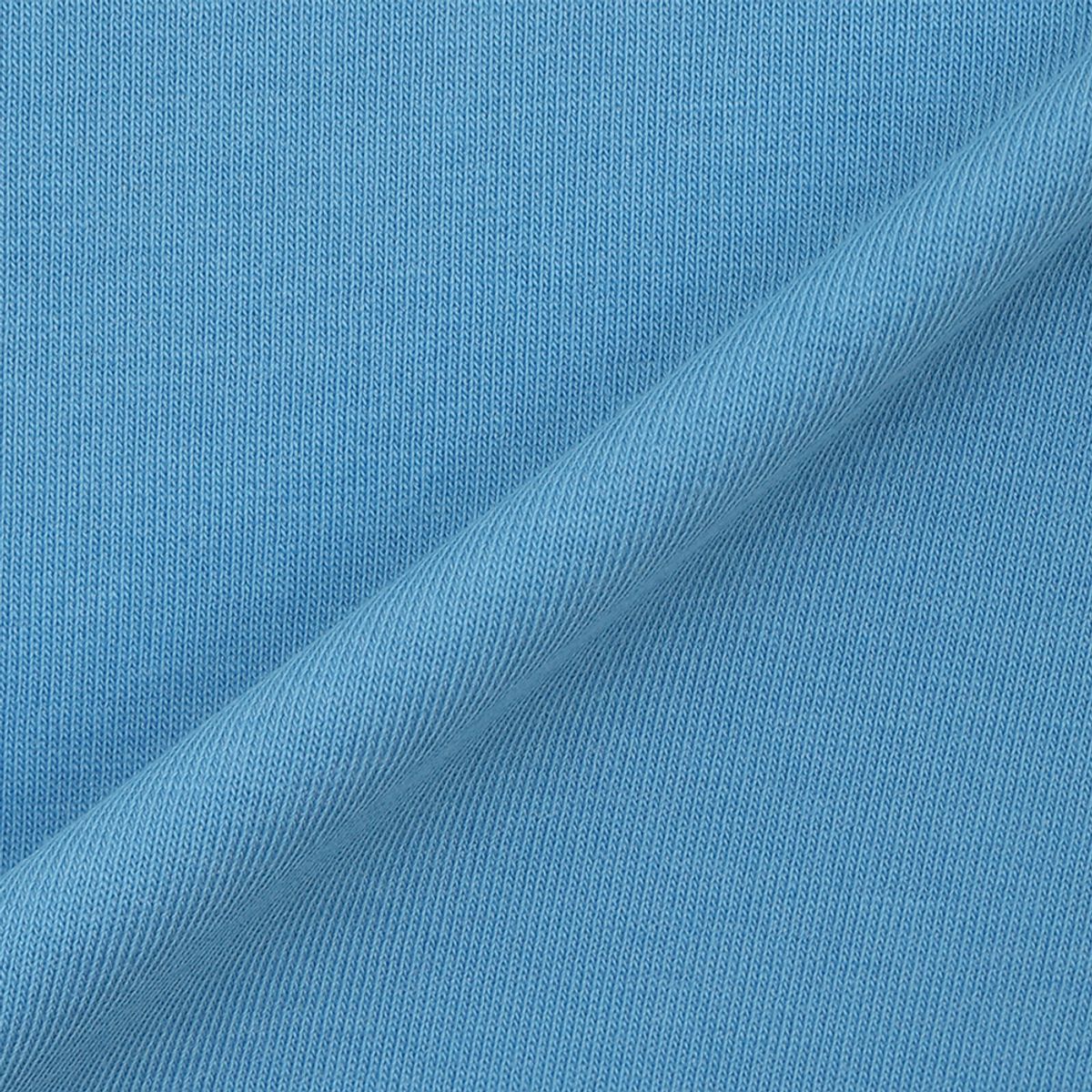 말본 골프(MALBON GOLF) 컬러 팁 베이직 크롭 티셔츠 BLUE (WOMAN)