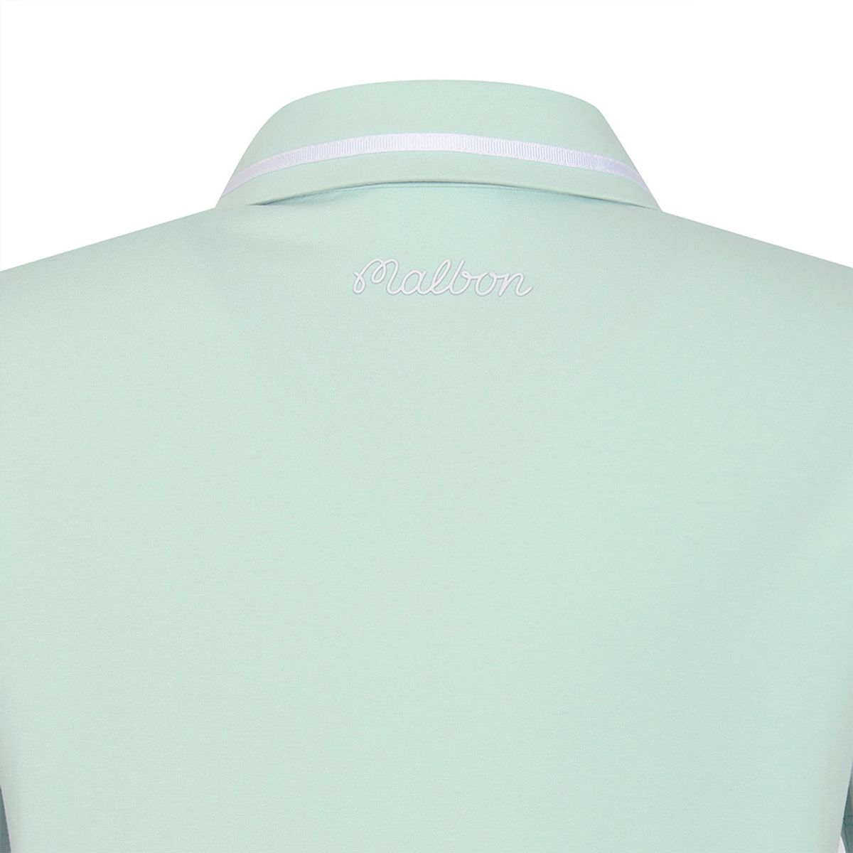 말본 골프(MALBON GOLF) 컬러 팁 베이직 크롭 티셔츠 LIGHT MINT (WOMAN)