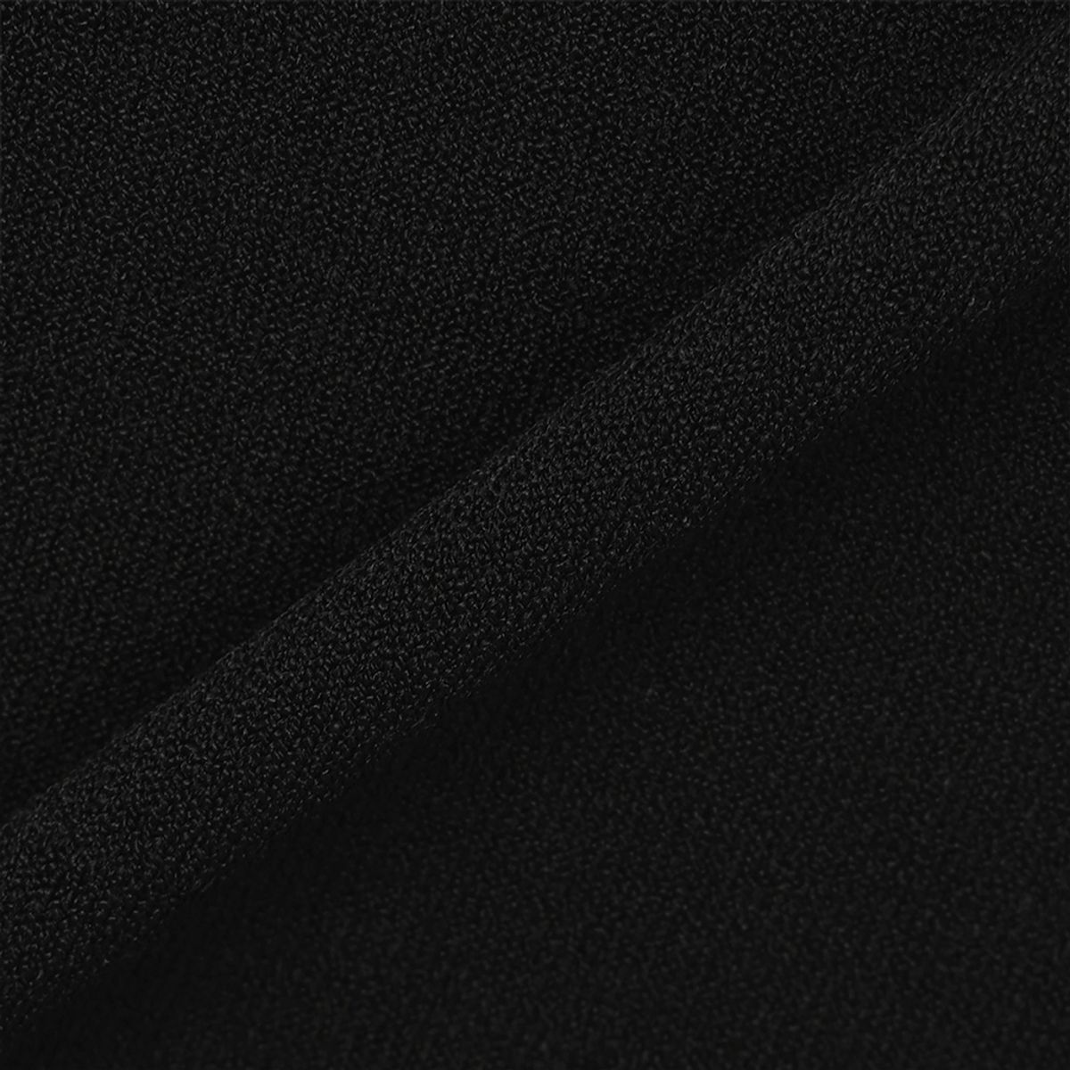 말본 골프(MALBON GOLF) 백니트 하이브리드 모크넥 티셔츠 BLACK (MAN)