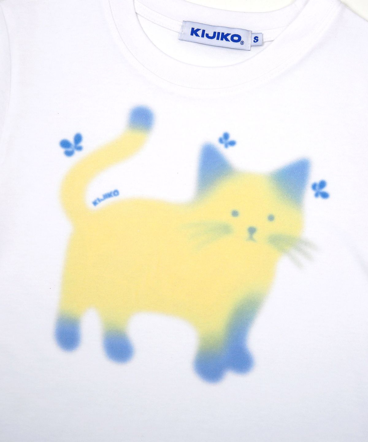 키지코(KIJIKO) ke405. Soft Cat Life Tee Slimfit