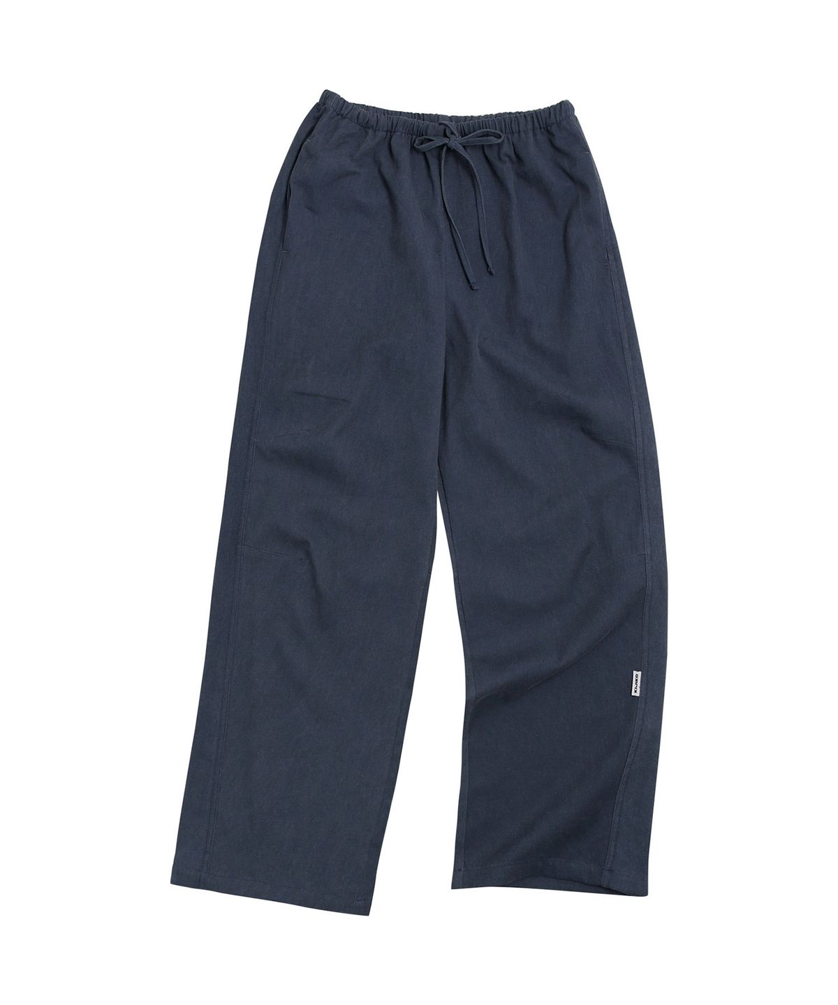 키지코(KIJIKO) ke613. Move Pigment Wide Pants Navy