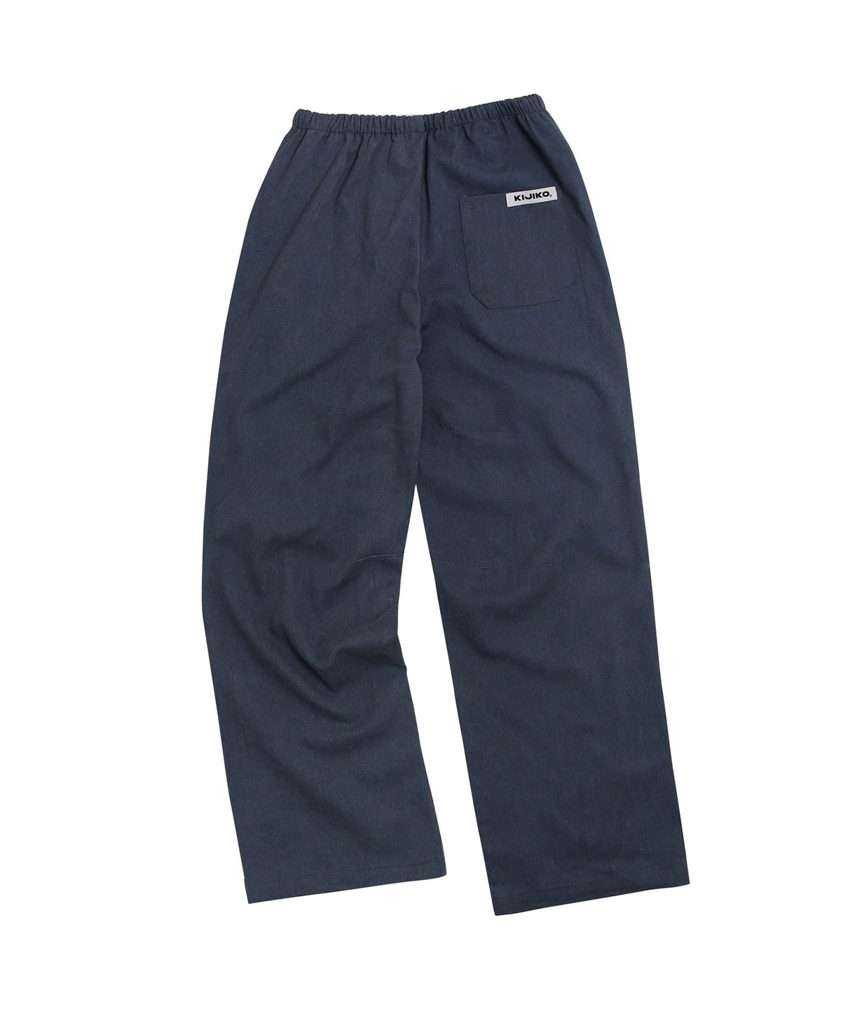 키지코(KIJIKO) ke613. Move Pigment Wide Pants Navy