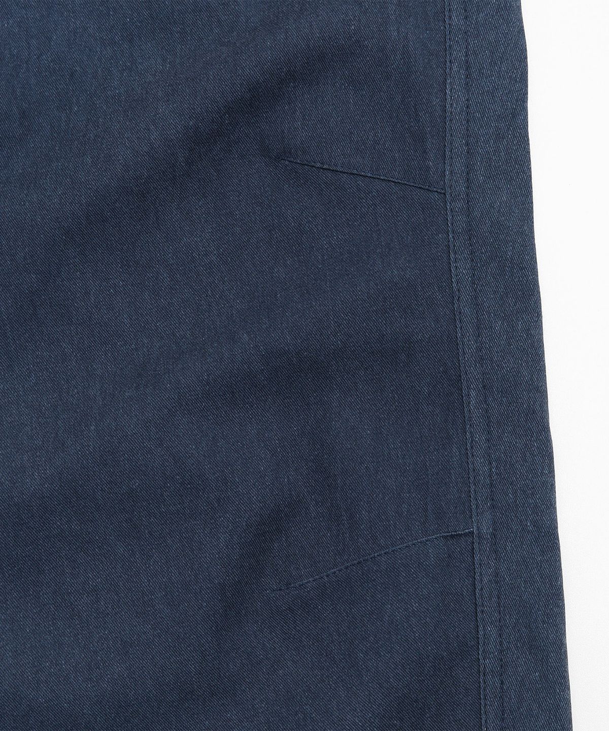 키지코(KIJIKO) ke613. Move Pigment Wide Pants Navy