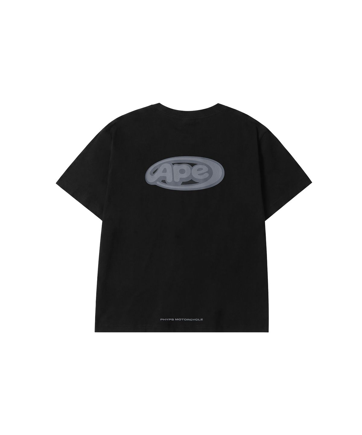 핍스 모터사이클(PHYPS MOTORCYCLE) Kids Ape Bear Short Sleeve Black