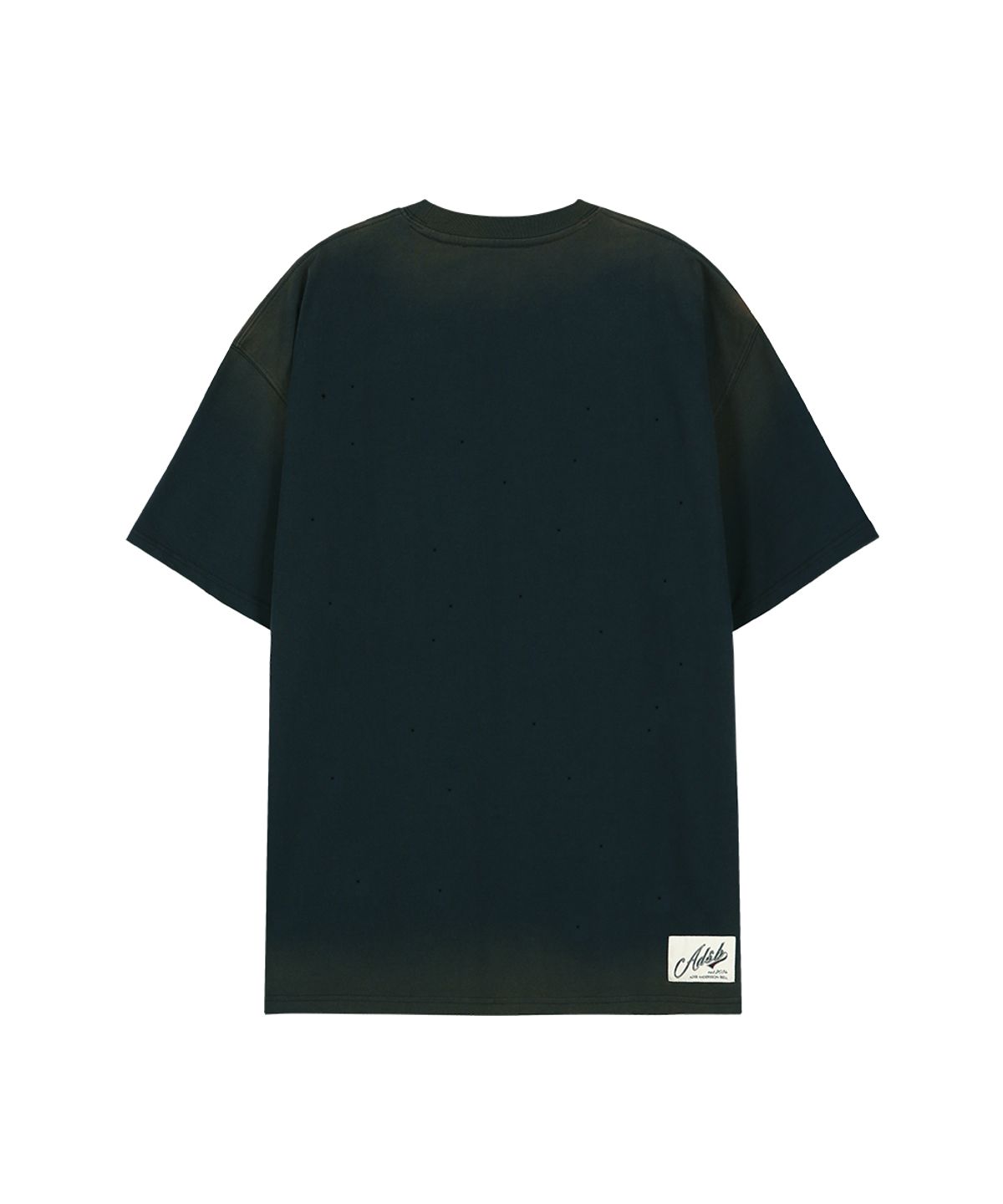 앤더슨벨(ADSB ANDERSSON BELL) GRADIENT DAMAGE WASHED T-SHIRT atb1440m(NAVY)