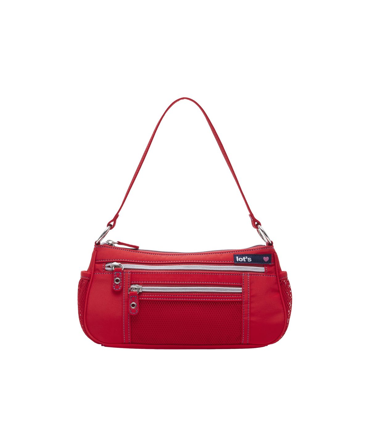 라츠유(LOTSYOU) LOTSYOU_Punchy Mini Bag RED
