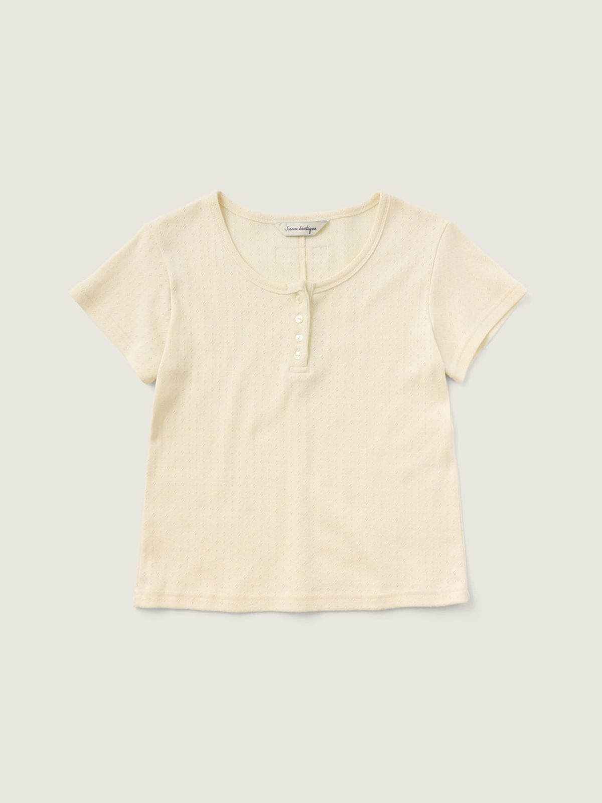 시엔느(SIENNE) Cucu T-shirt (Cream)