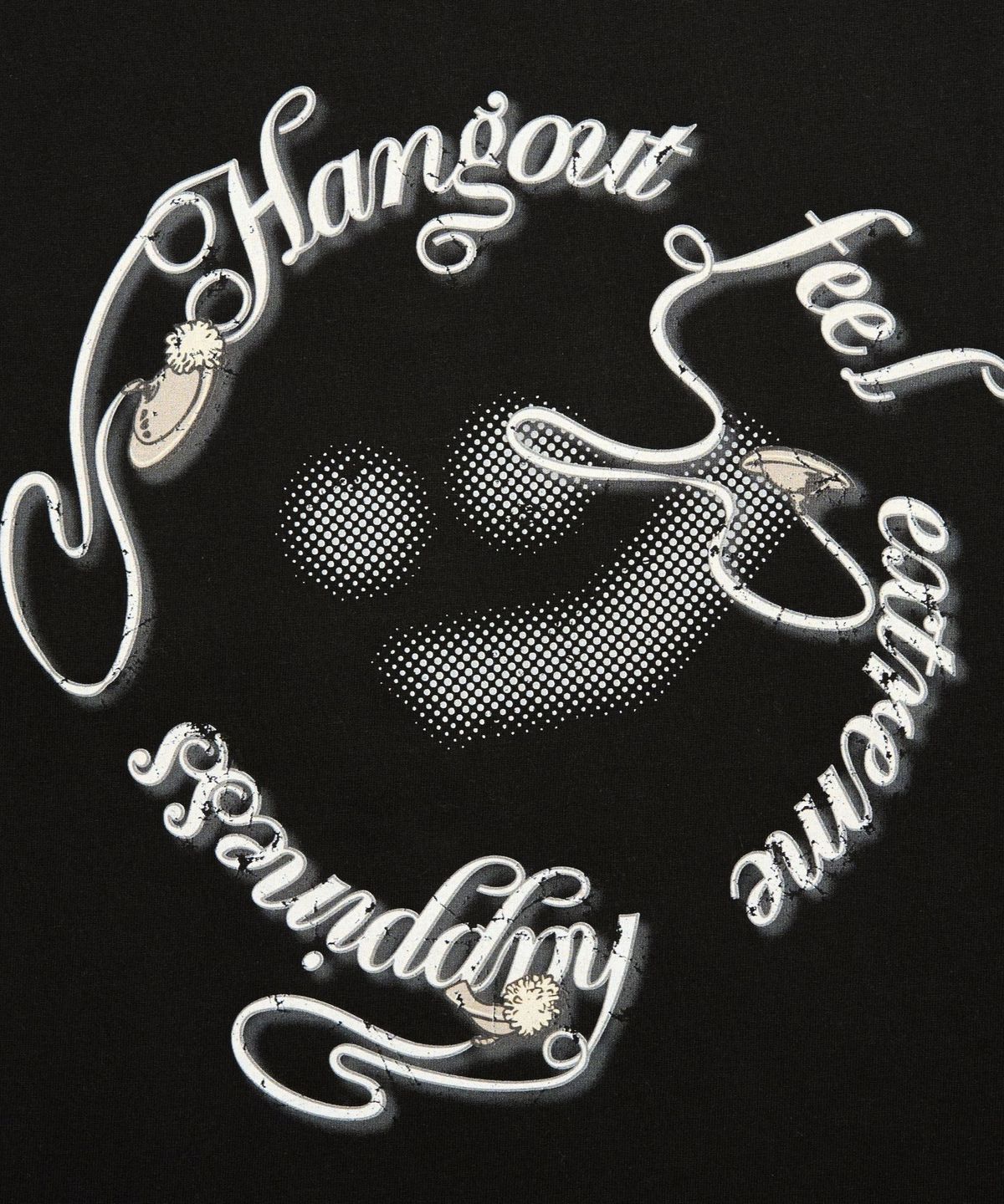 행아웃(HANGOUT) 풍물놀이 롱슬리브 (블랙)