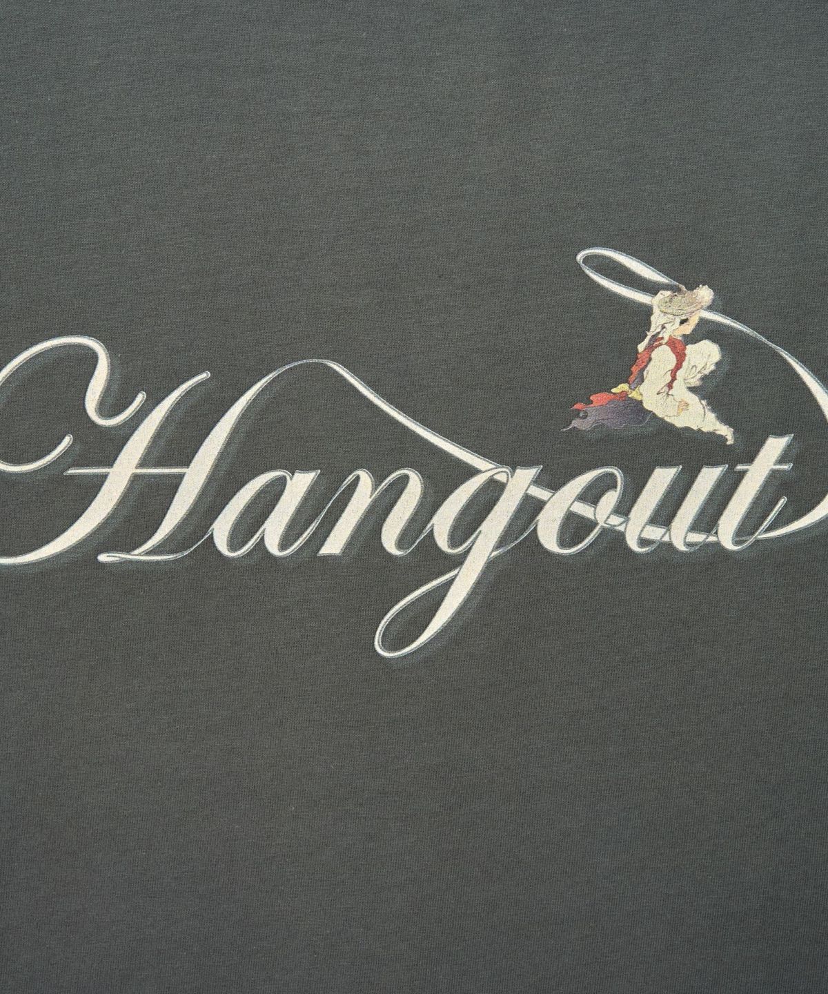 행아웃(HANGOUT) 풍물놀이 티셔츠 (차콜)
