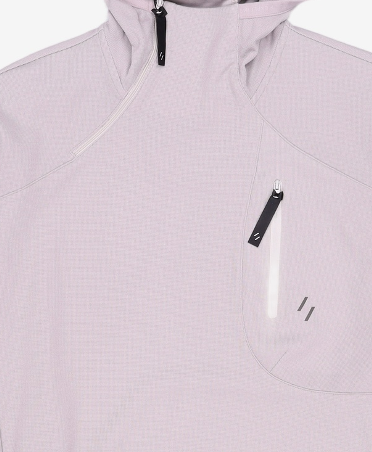 웰터 익스페리먼트(WELTER EXPERIMENT) STRETCH WAFFLE PULLOVER_LIGHT GRAY_WOL088 M