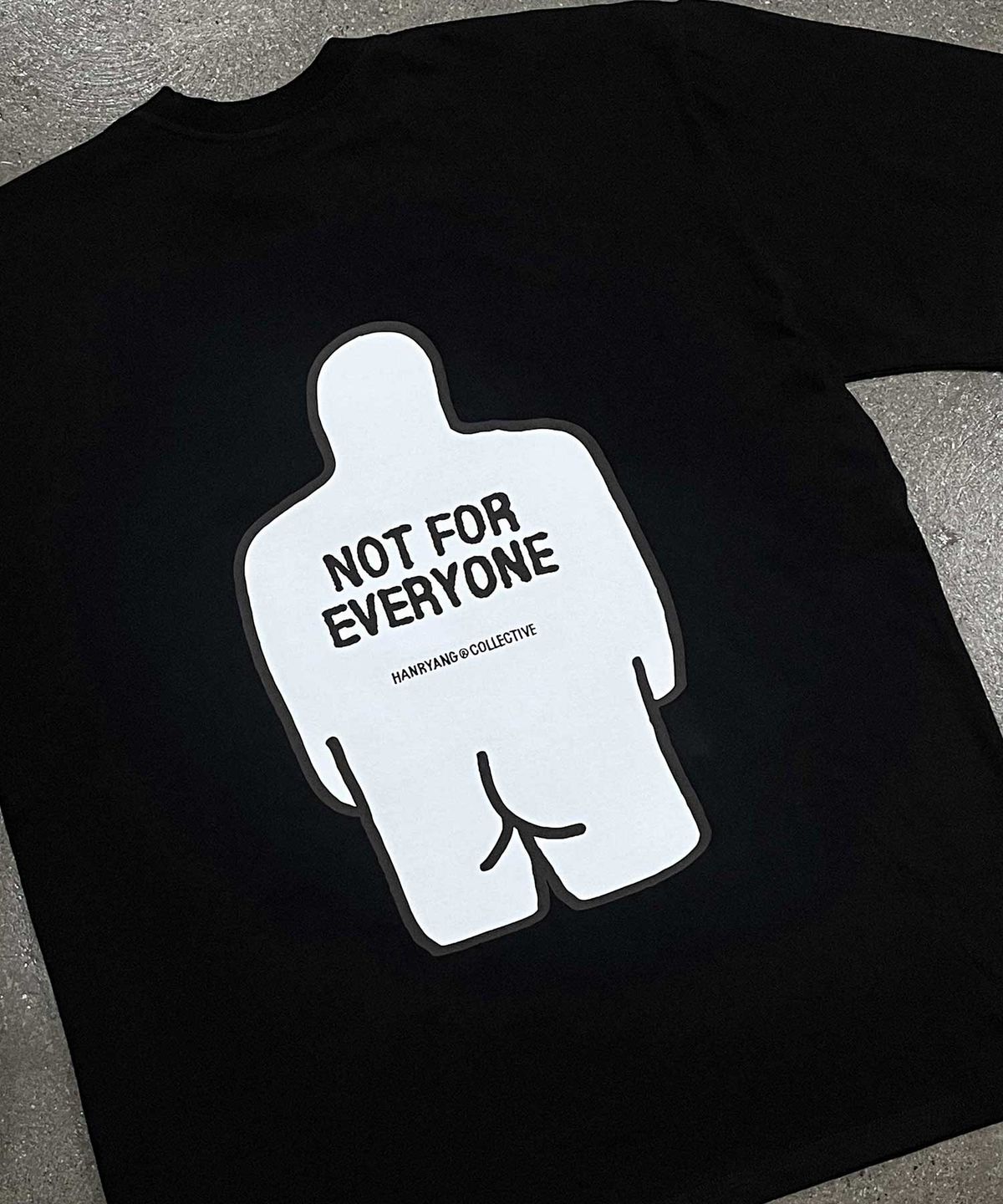 한량 컬렉티브(HANRYANG COLLECTIVE) HR BIG ICON TEE BLACK