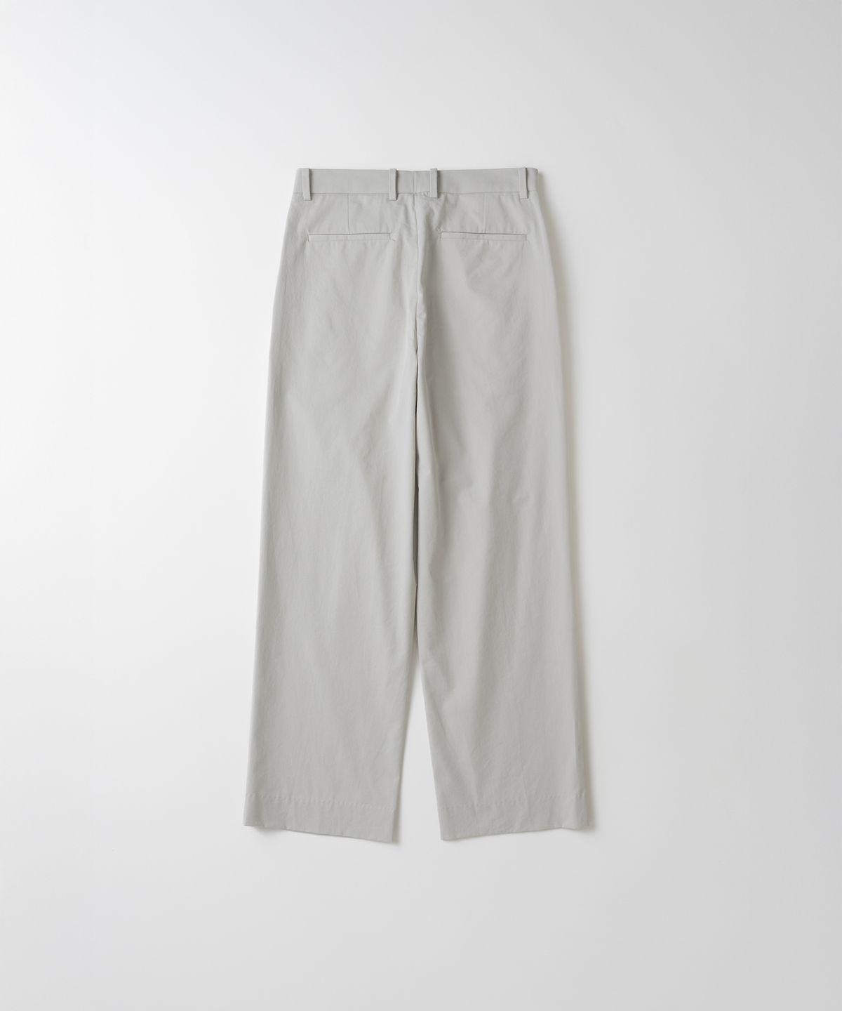 와기(WHAGI) Vintage Cotton Trousers (Moon Grey)