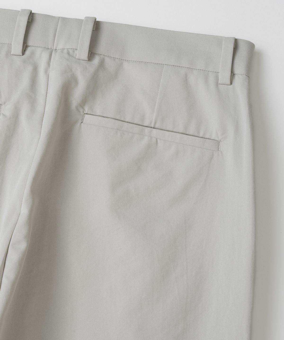 와기(WHAGI) Vintage Cotton Trousers (Moon Grey)