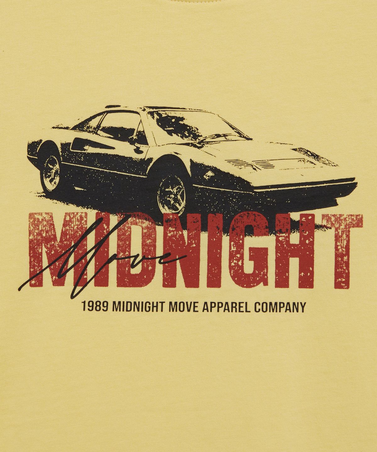 미드나잇 무브(MIDNIGHT MOVE) car t (yellow)