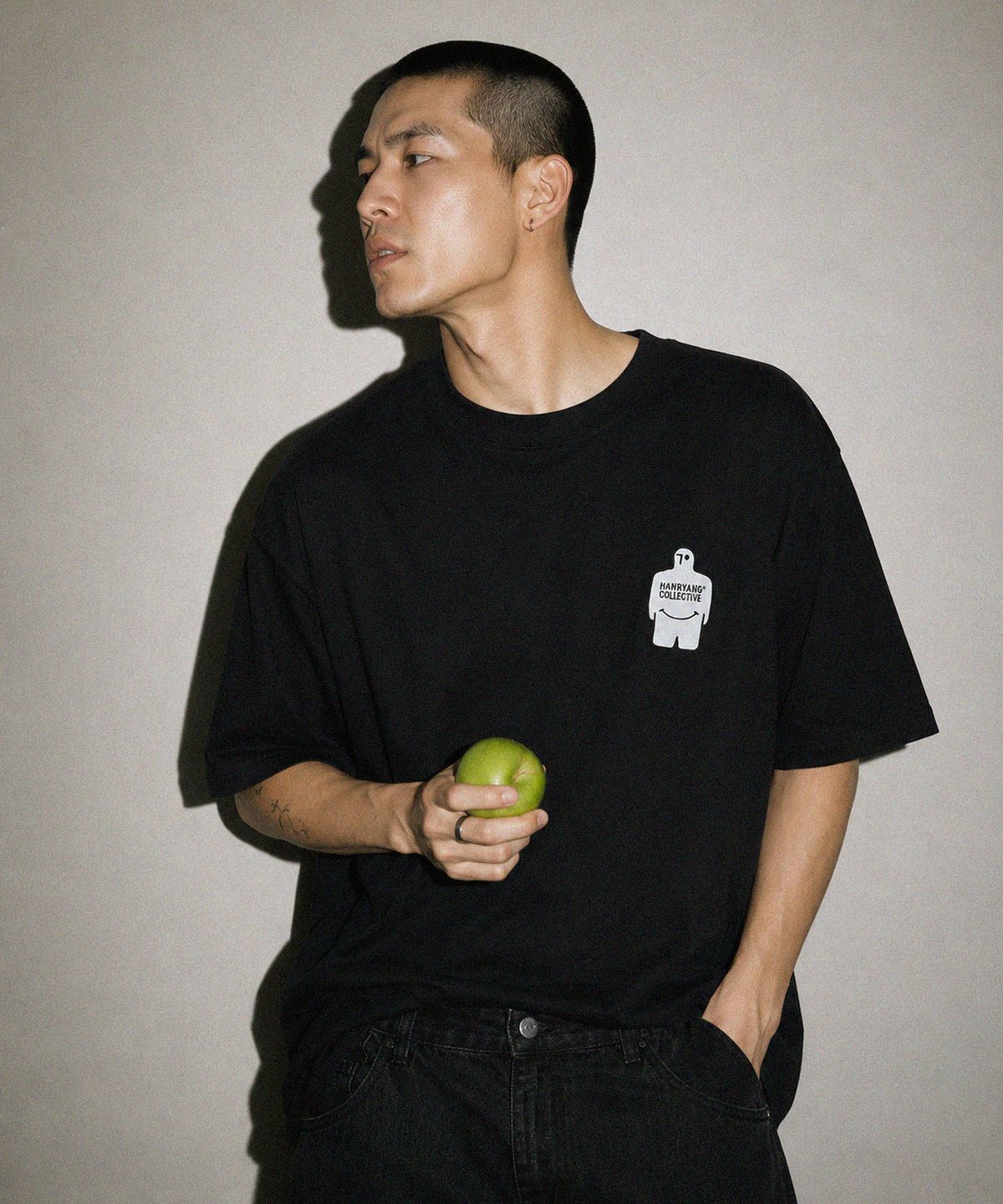 한량 컬렉티브(HANRYANG COLLECTIVE) HR M ICON TEE BLACK