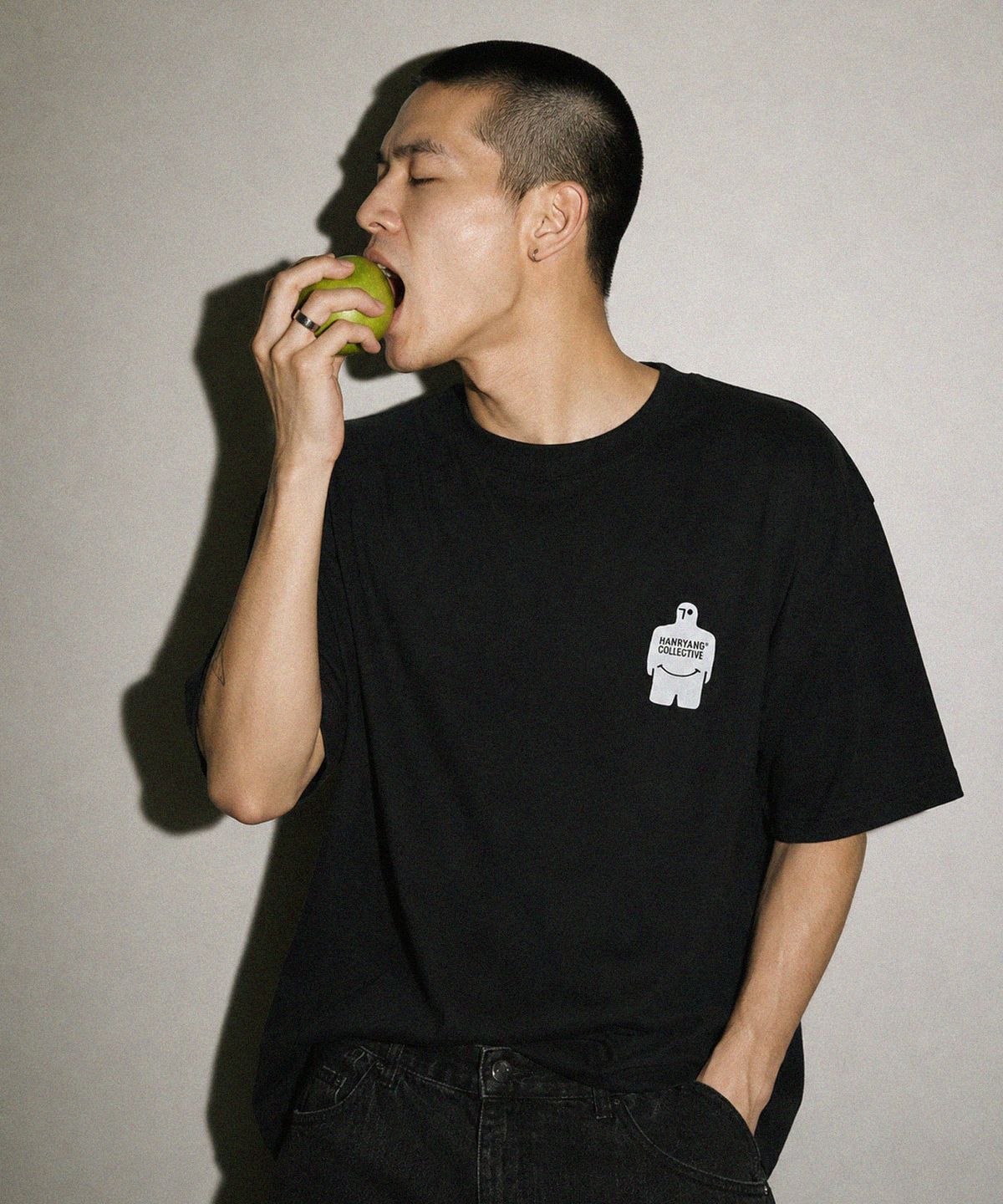 한량 컬렉티브(HANRYANG COLLECTIVE) HR M ICON TEE BLACK