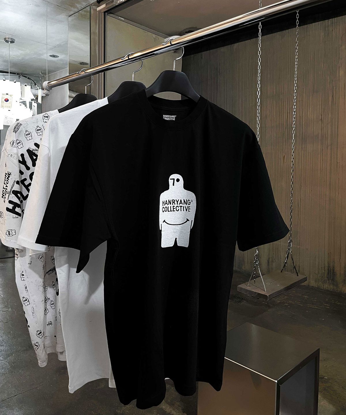 한량 컬렉티브(HANRYANG COLLECTIVE) HR ORI ICON TEE BLACK