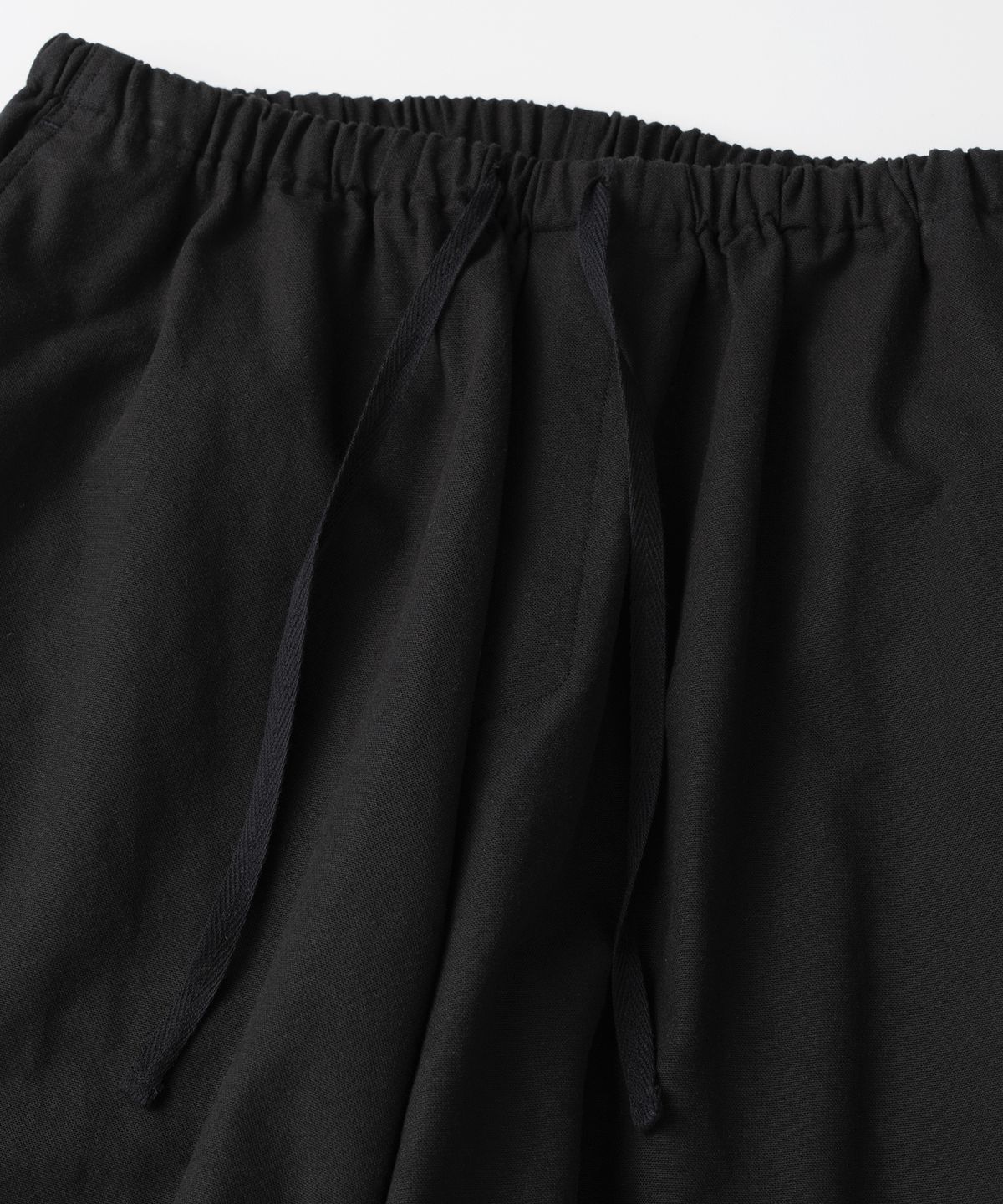 와기(WHAGI) Vintage Ox Knee Tuck Pants (Vintage Black)
