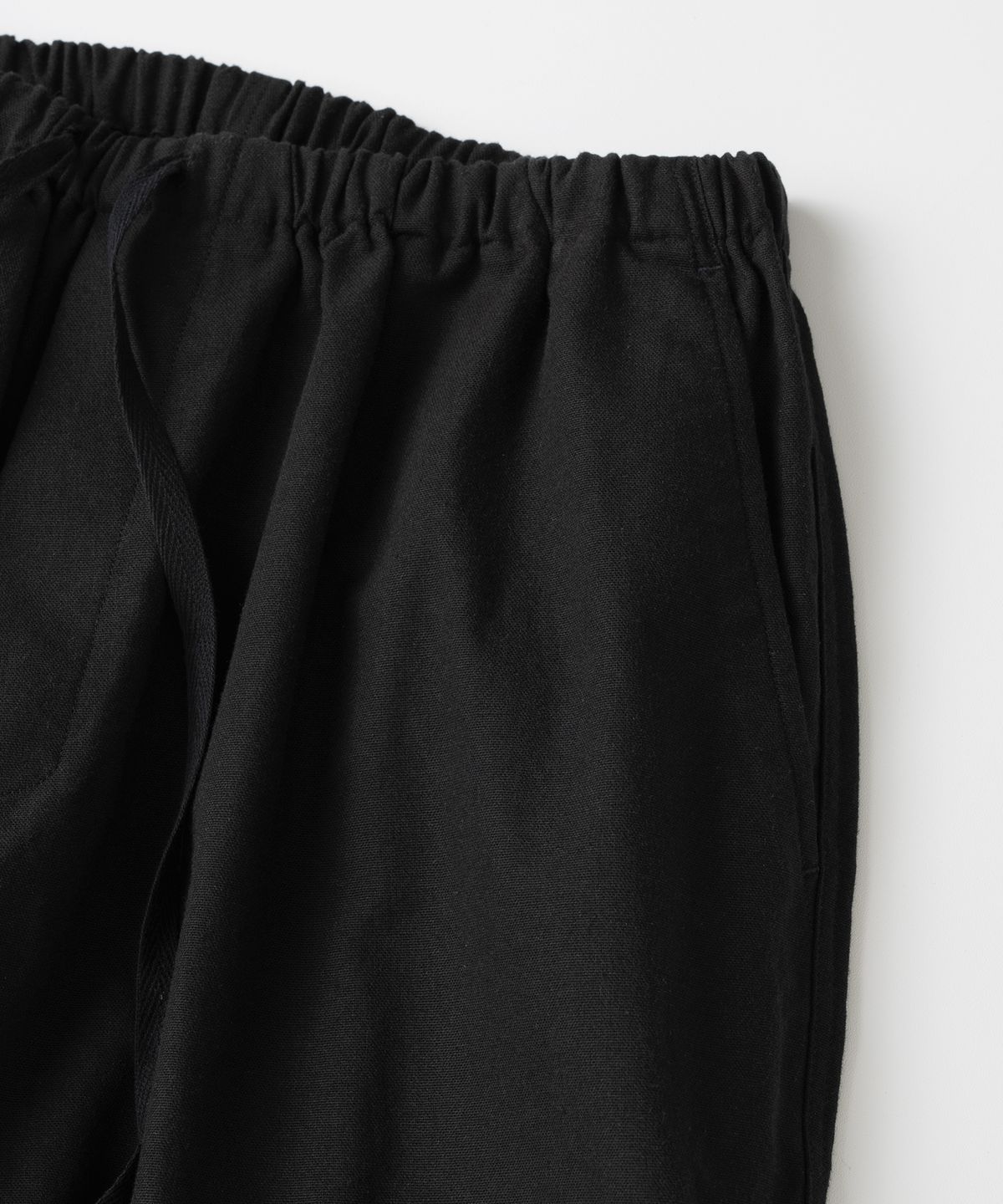 와기(WHAGI) Vintage Ox Knee Tuck Pants (Vintage Black)