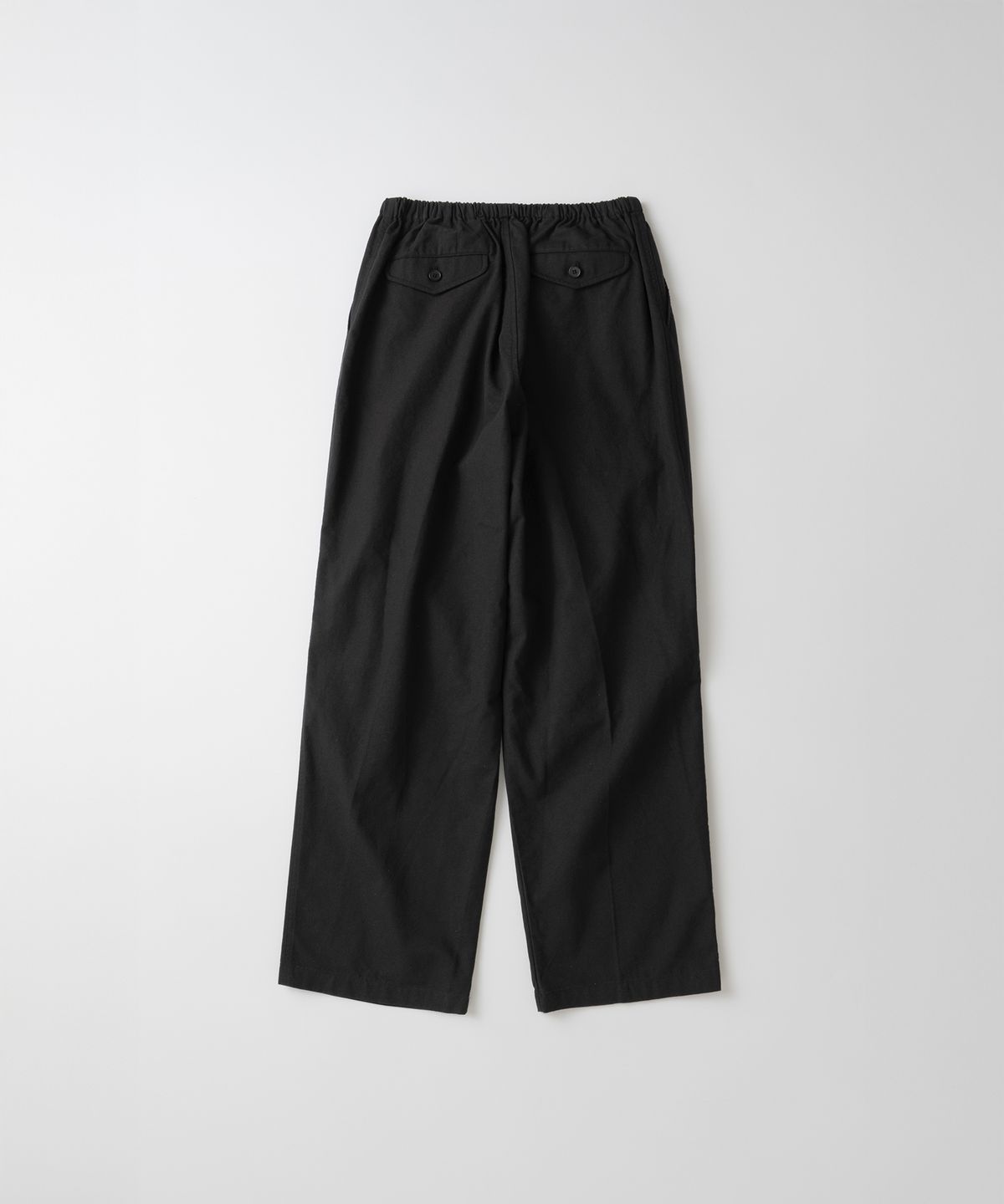 와기(WHAGI) Vintage Ox Knee Tuck Pants (Vintage Black)