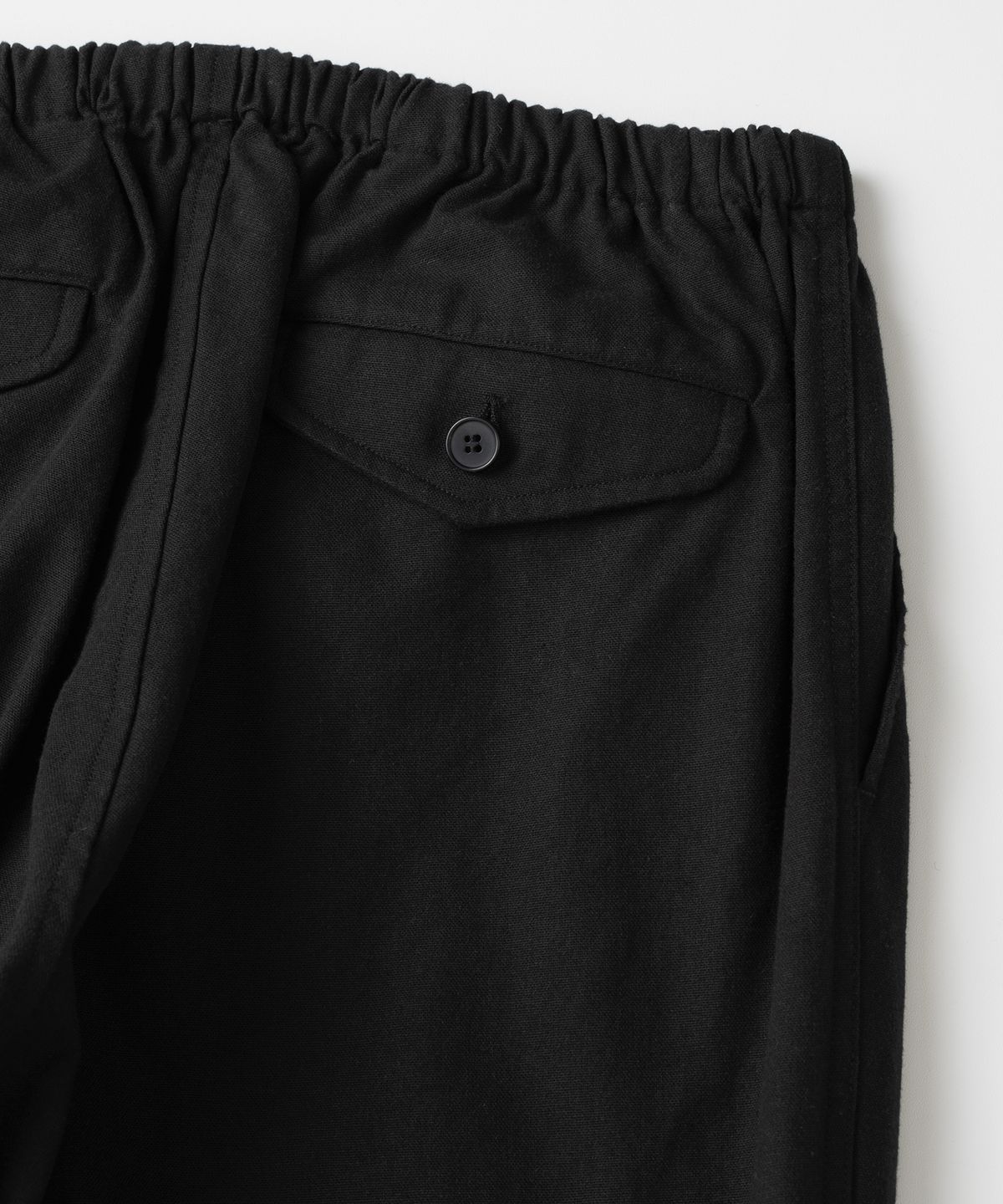 와기(WHAGI) Vintage Ox Knee Tuck Pants (Vintage Black)