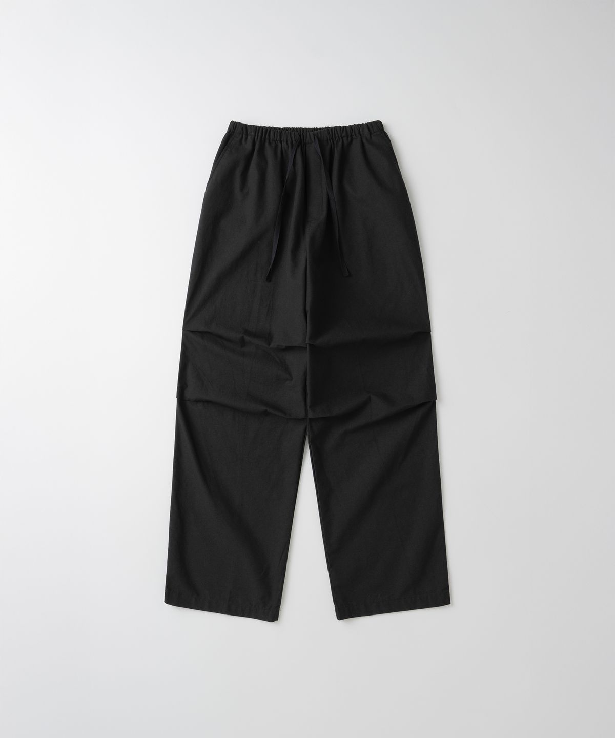 와기(WHAGI) Vintage Ox Knee Tuck Pants (Vintage Black)