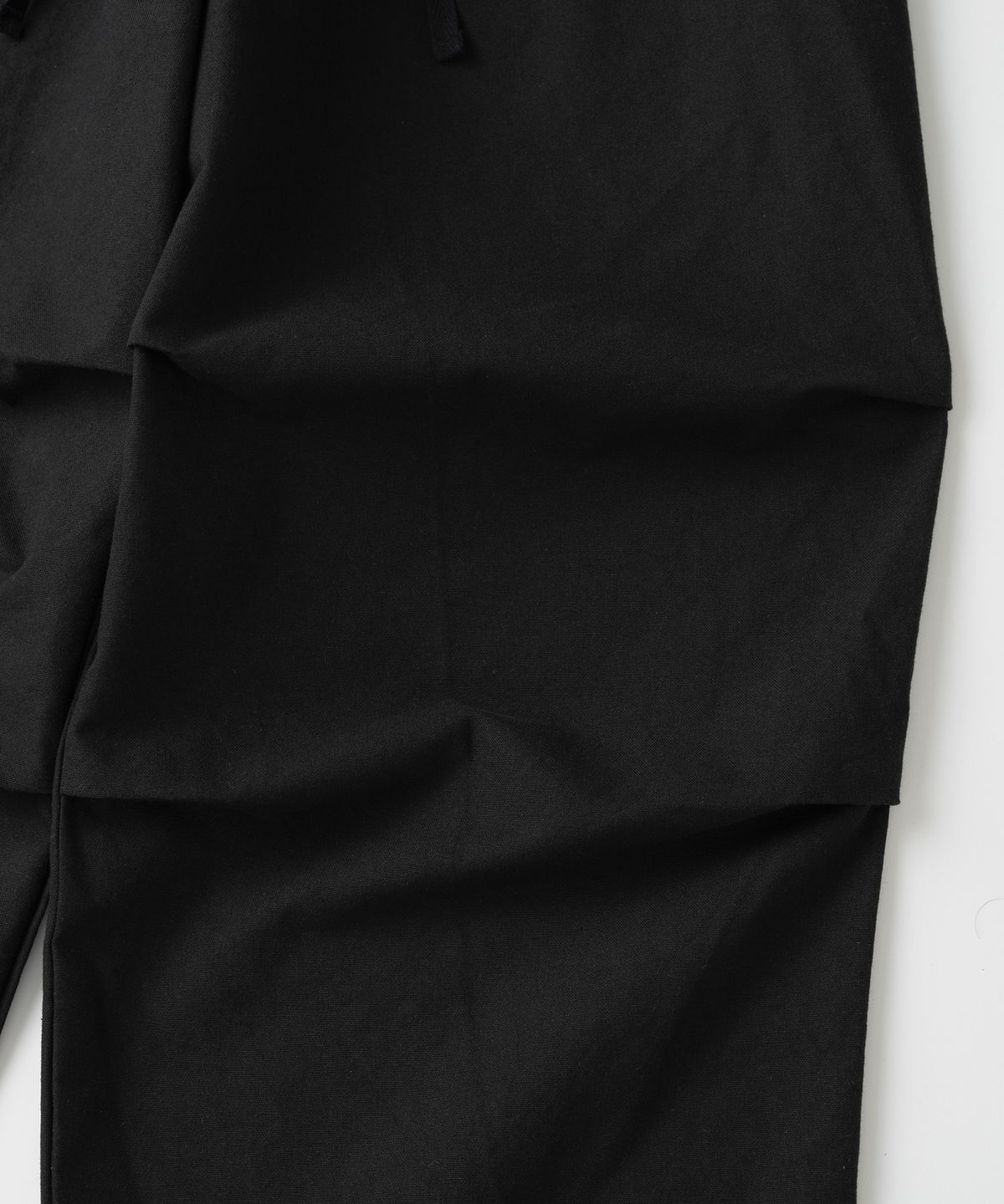 와기(WHAGI) Vintage Ox Knee Tuck Pants (Vintage Black)
