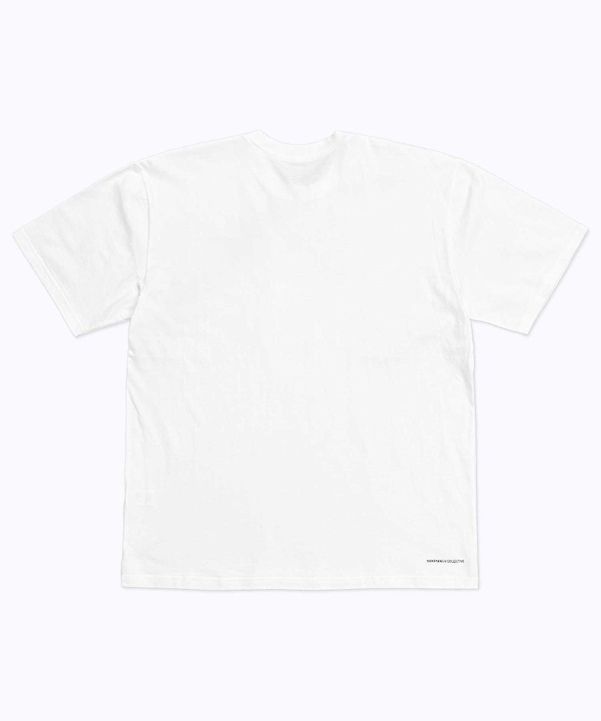 한량 컬렉티브(HANRYANG COLLECTIVE) HR PINK BACK ICON TEE WHITE