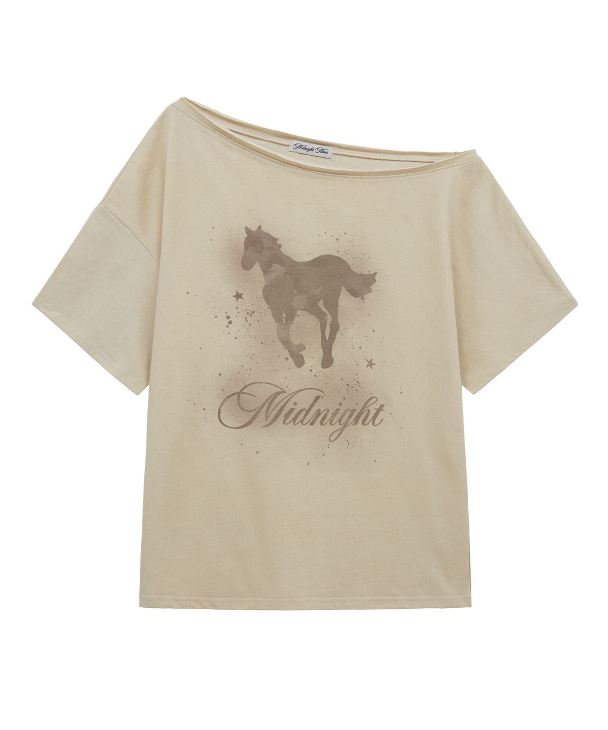 미드나잇 무브(MIDNIGHT MOVE) horse t (beige)