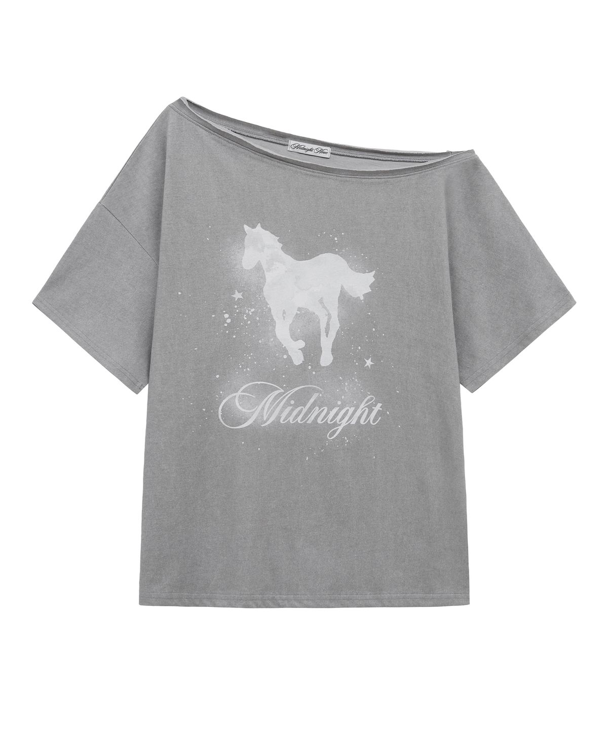 미드나잇 무브(MIDNIGHT MOVE) horse t (grey)