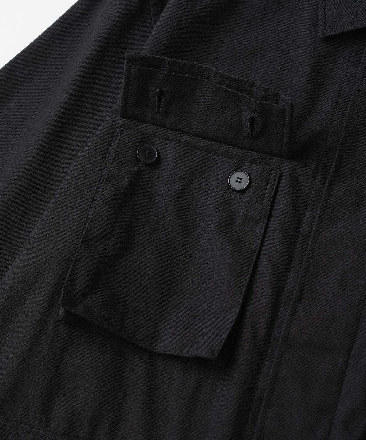 와기(WHAGI) Vintage BDU Jacket (Vintage Black)