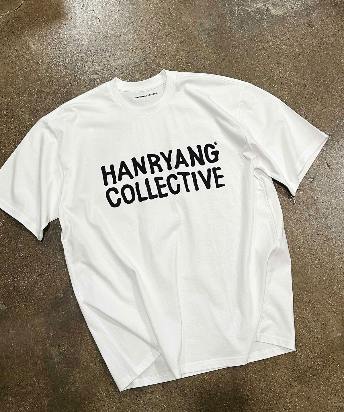 한량 컬렉티브(HANRYANG COLLECTIVE) HR LOGO2 TEE WHITE