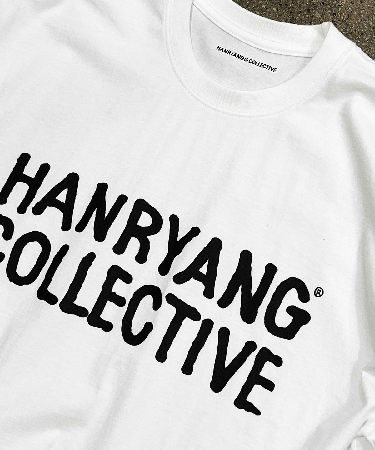 한량 컬렉티브(HANRYANG COLLECTIVE) HR LOGO2 TEE WHITE