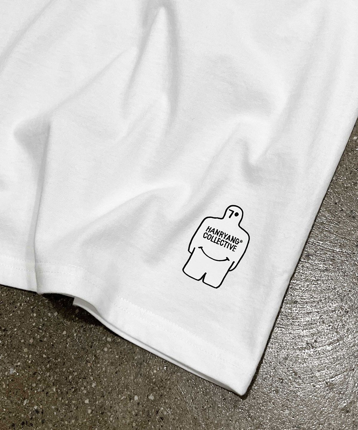 한량 컬렉티브(HANRYANG COLLECTIVE) HR LOGO2 TEE WHITE