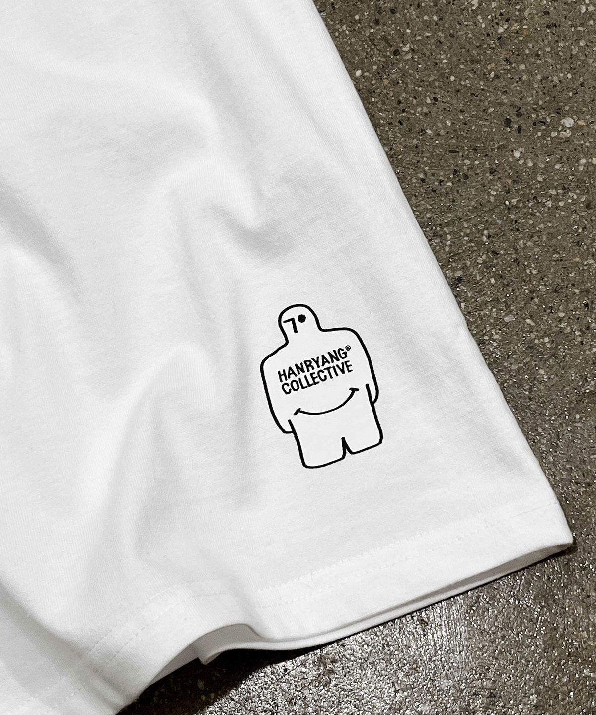 한량 컬렉티브(HANRYANG COLLECTIVE) HR LOGO2 TEE WHITE