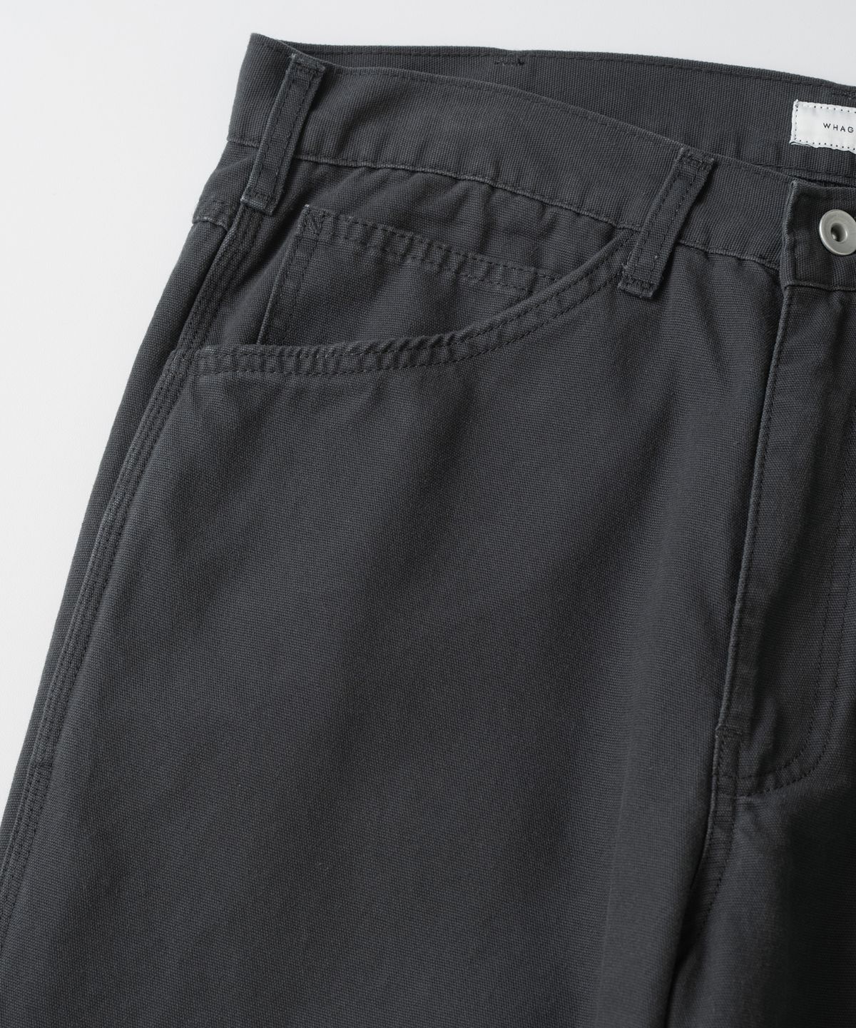 와기(WHAGI) Vintage Painter Pants (Vintage Charcoal)