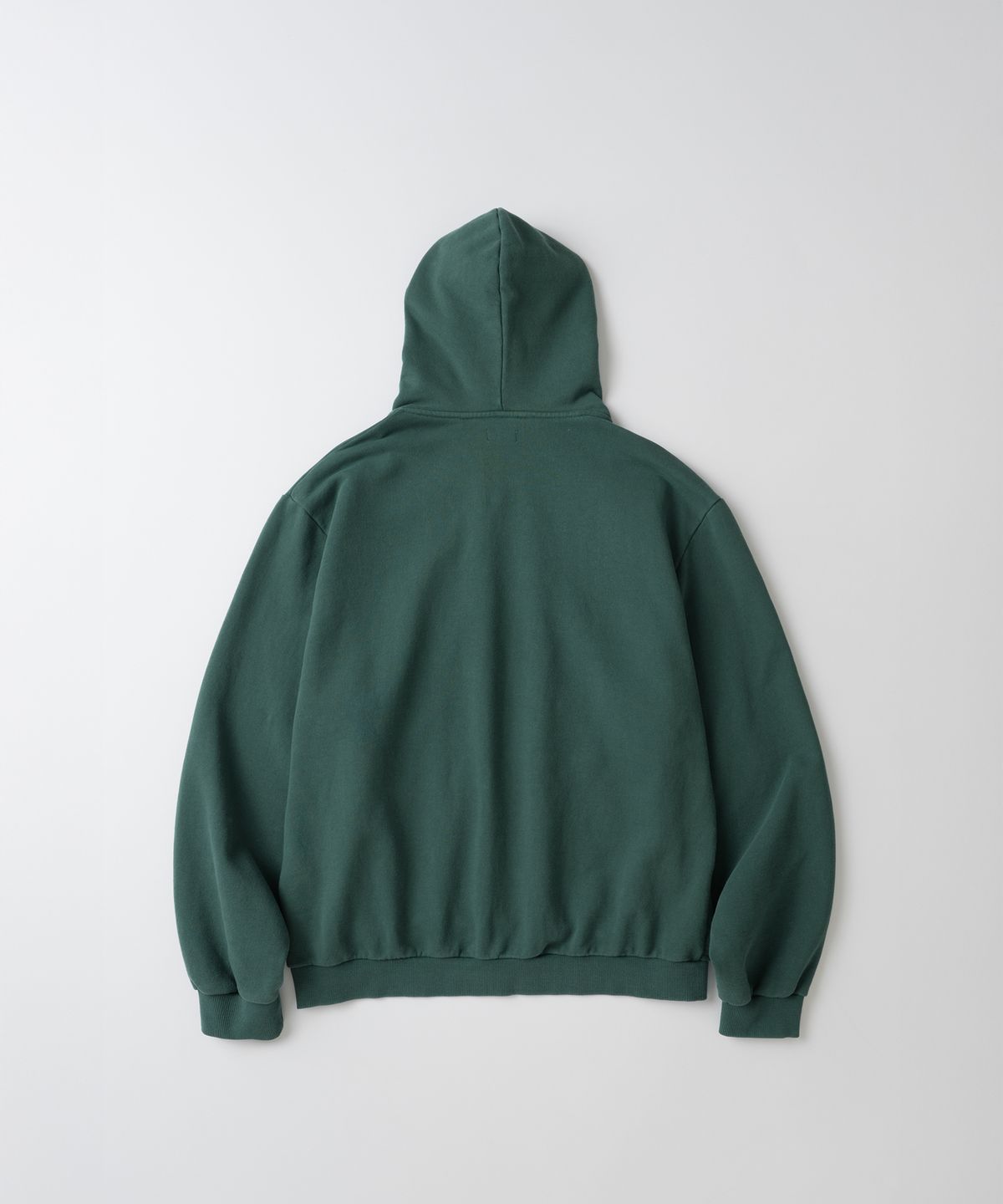 와기(WHAGI) Vintage Zip Sweat Hoodie (Vintage D.Green)