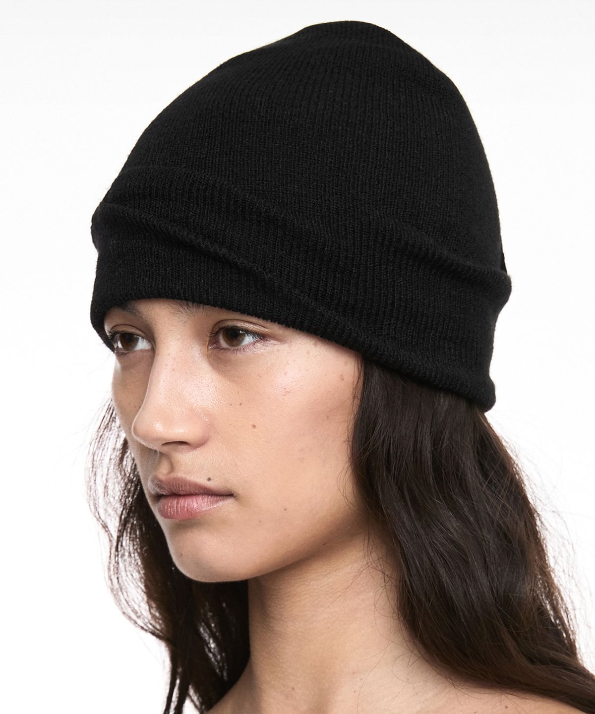 나체(NACHE) PINCHED BEANIE (UNISEX) CHARCOAL