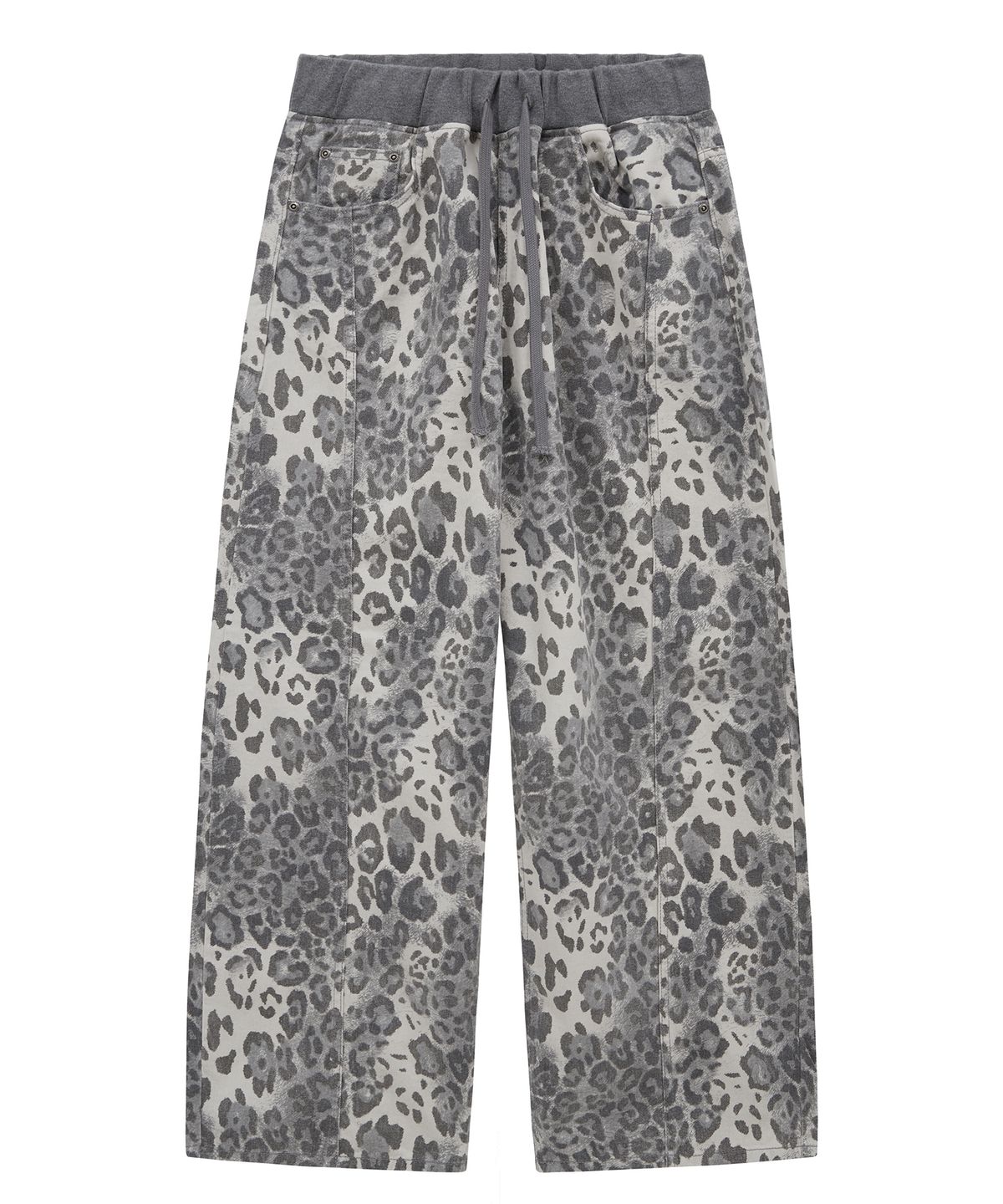 미드나잇 무브(MIDNIGHT MOVE) bd leopard pants (grey)