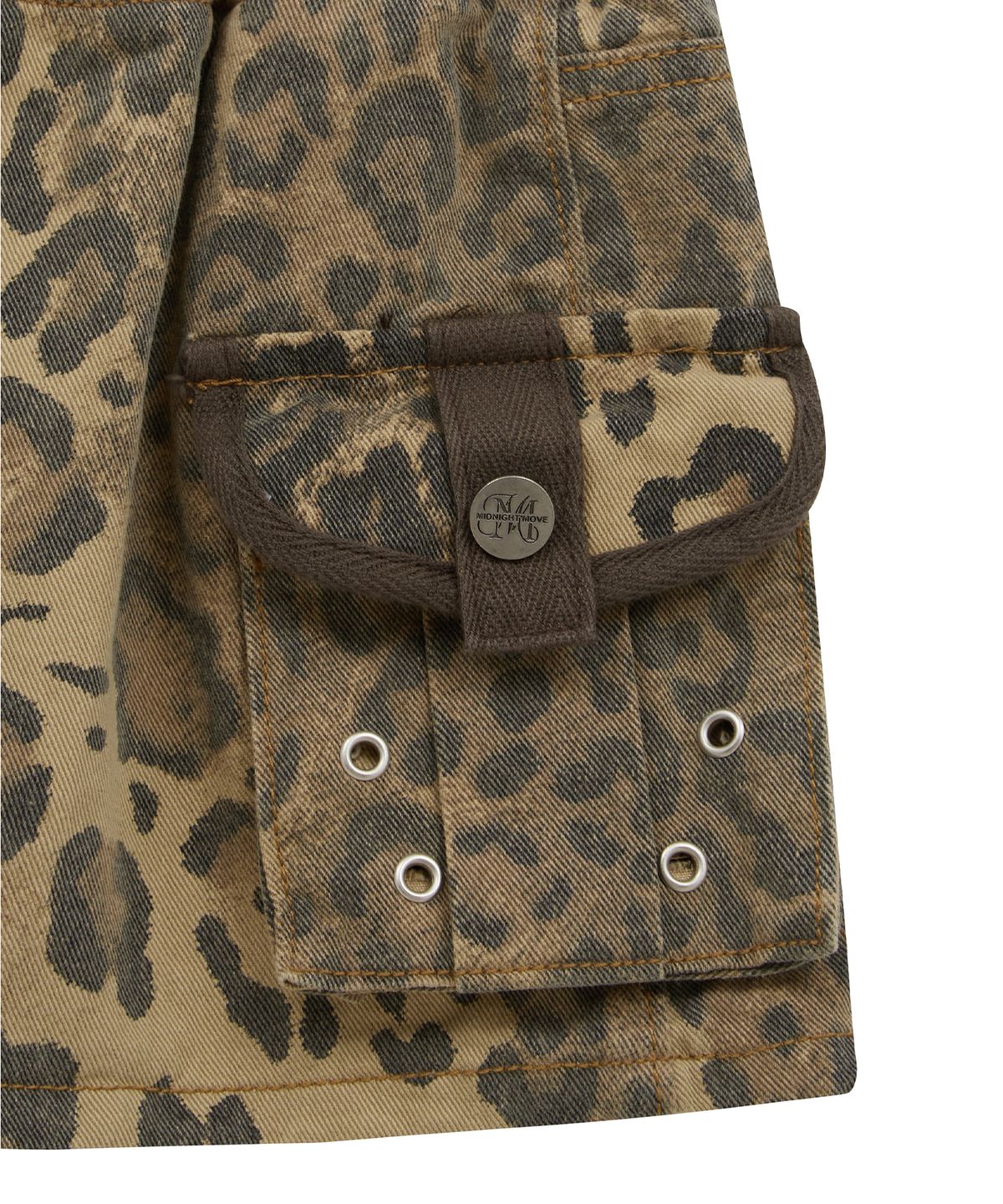 미드나잇 무브(MIDNIGHT MOVE) bd leopard skirt (beige)