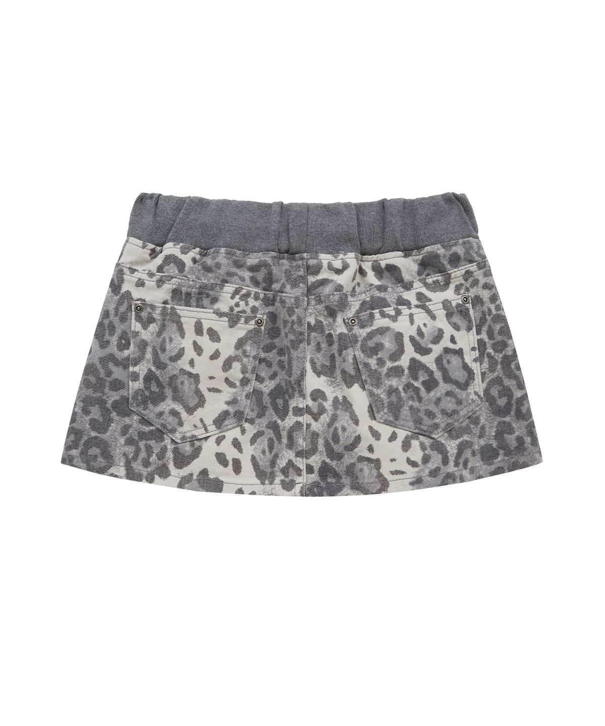 미드나잇 무브(MIDNIGHT MOVE) bd leopard skirt (grey)