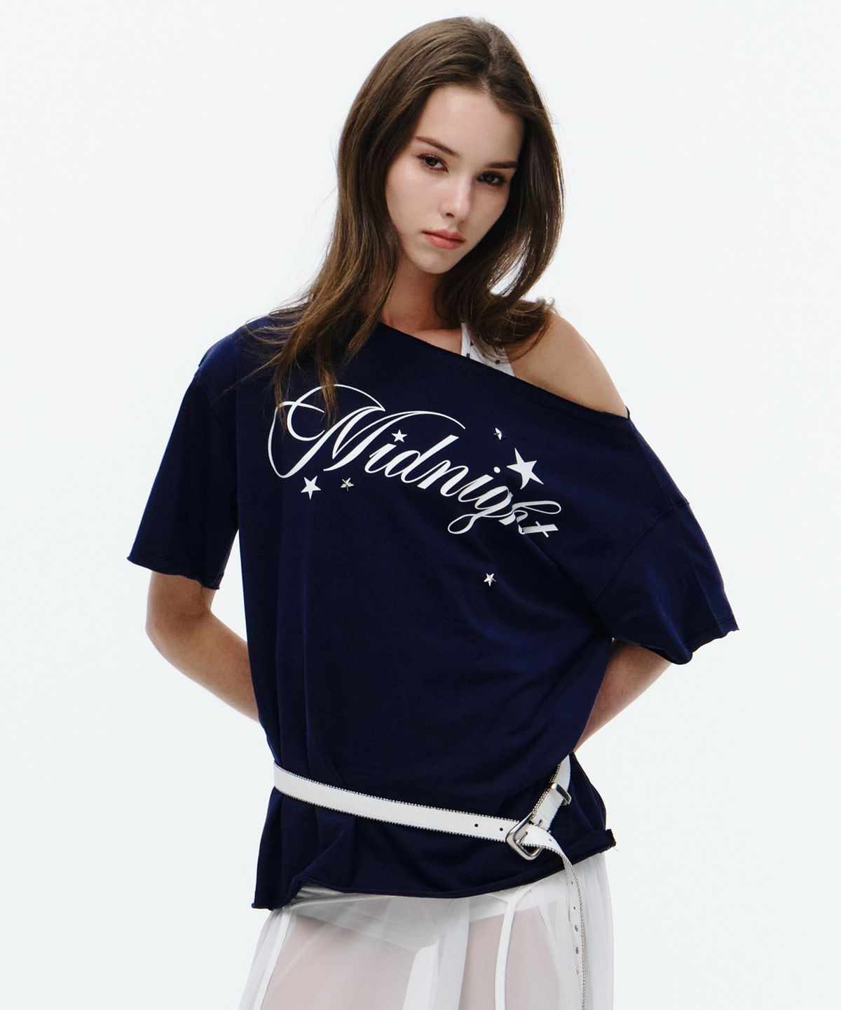 미드나잇 무브(MIDNIGHT MOVE) dot set t (navy)