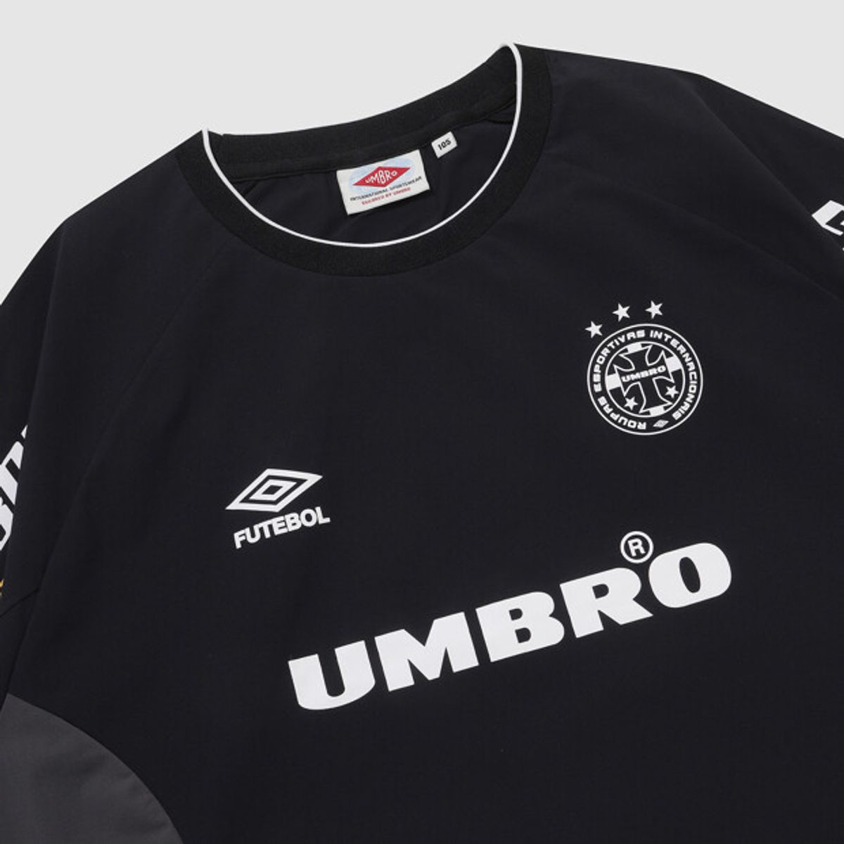 엄브로(UMBRO) HBL 풋볼 푸치보우 긴팔 피스테 블랙 UR221CWT54